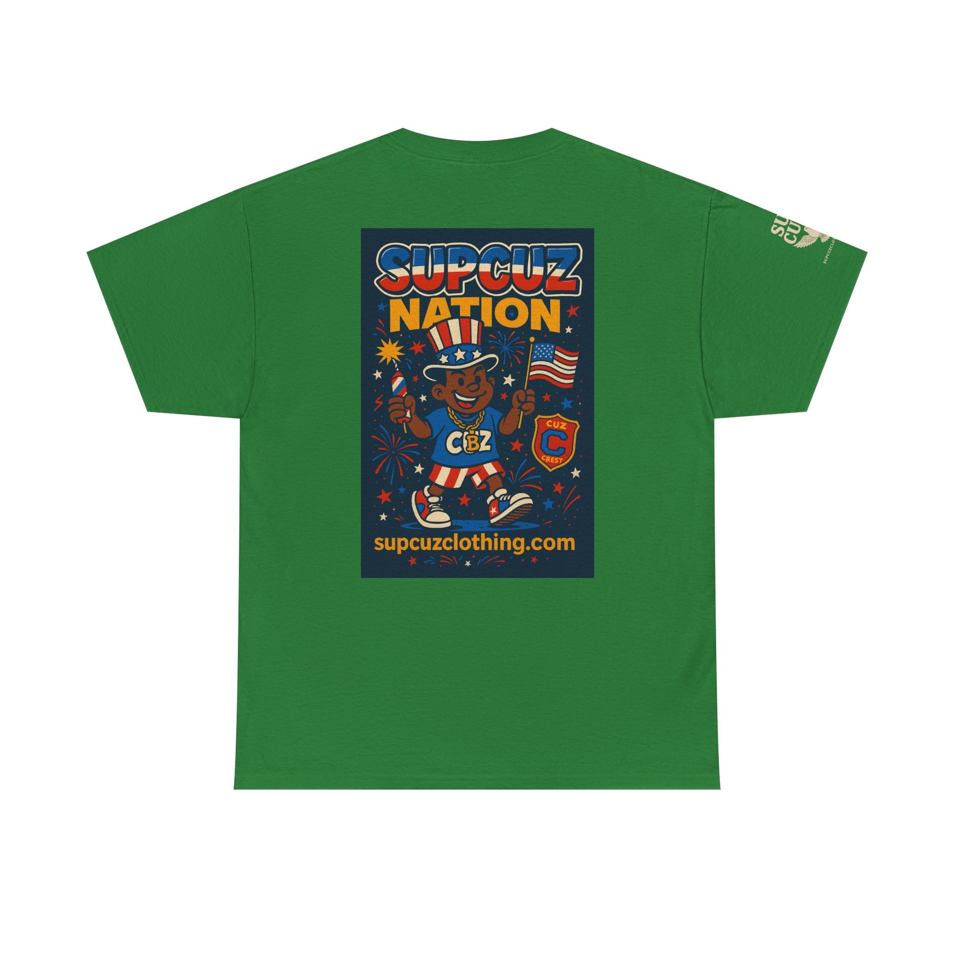 4th of July Launch Tee 1/6 - Unisex Heavy Cotton Tee