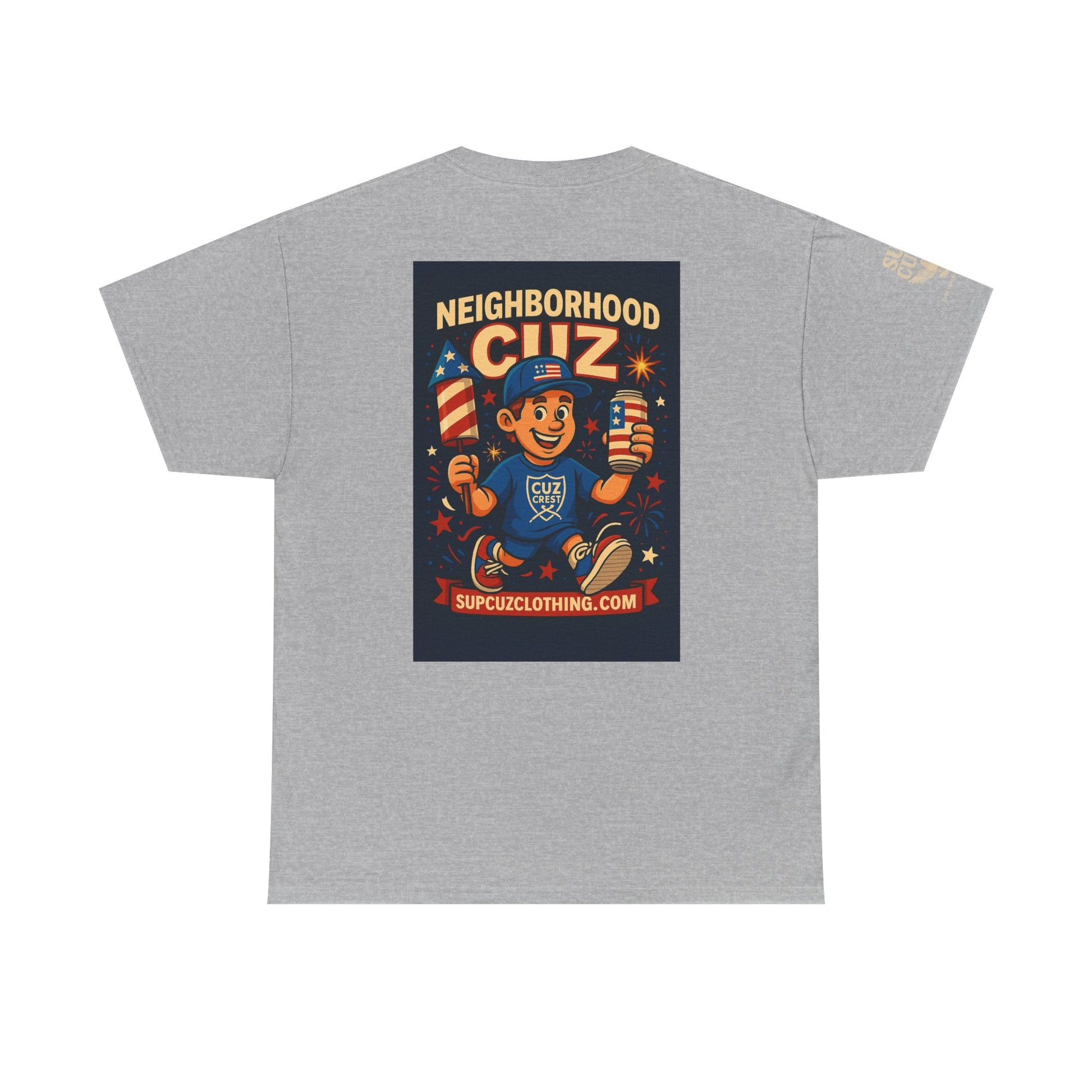 4th of July Launch Tee 5/6 - Unisex Heavy Cotton Tee