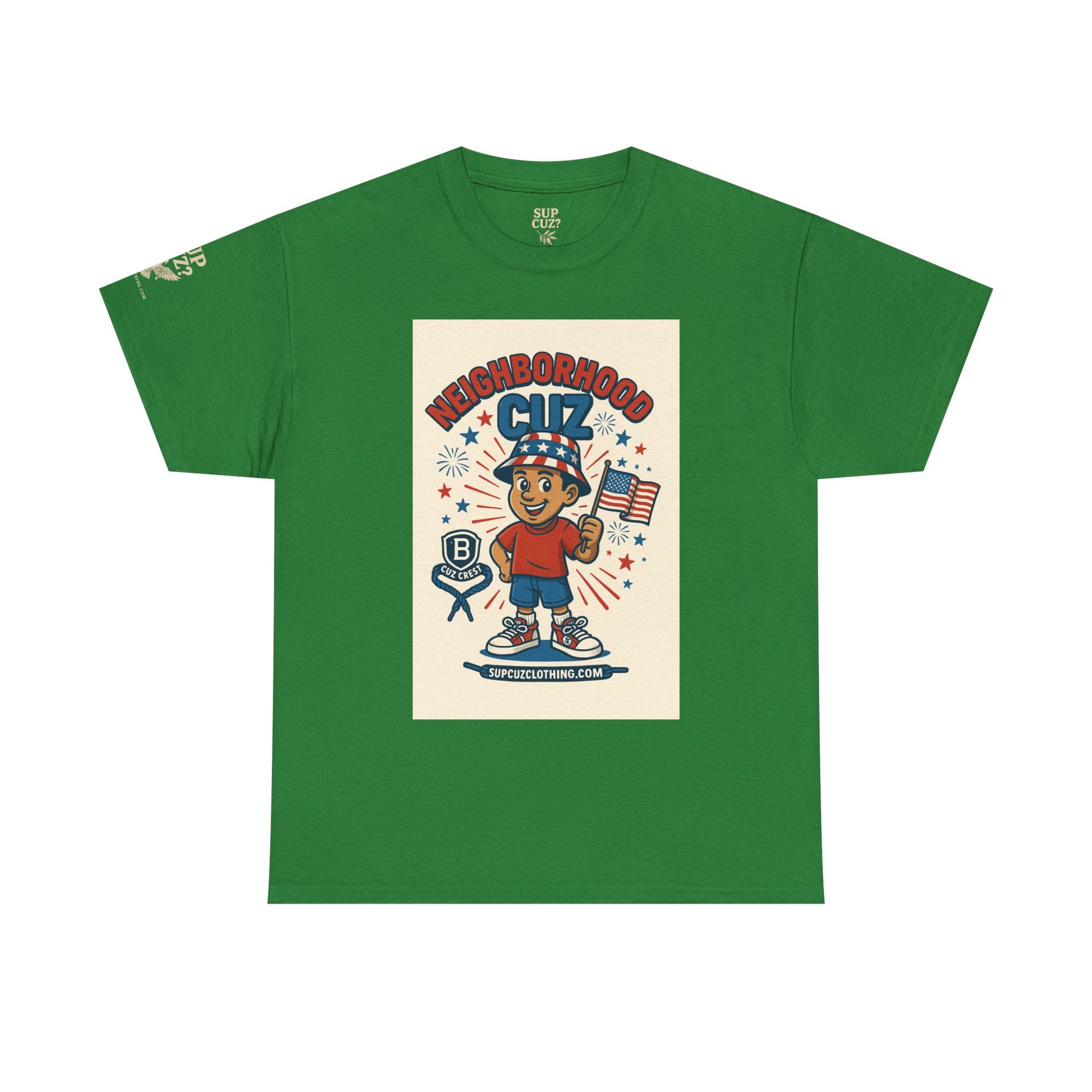 4th of July Launch Tee 4/6 - Unisex Heavy Cotton Tee