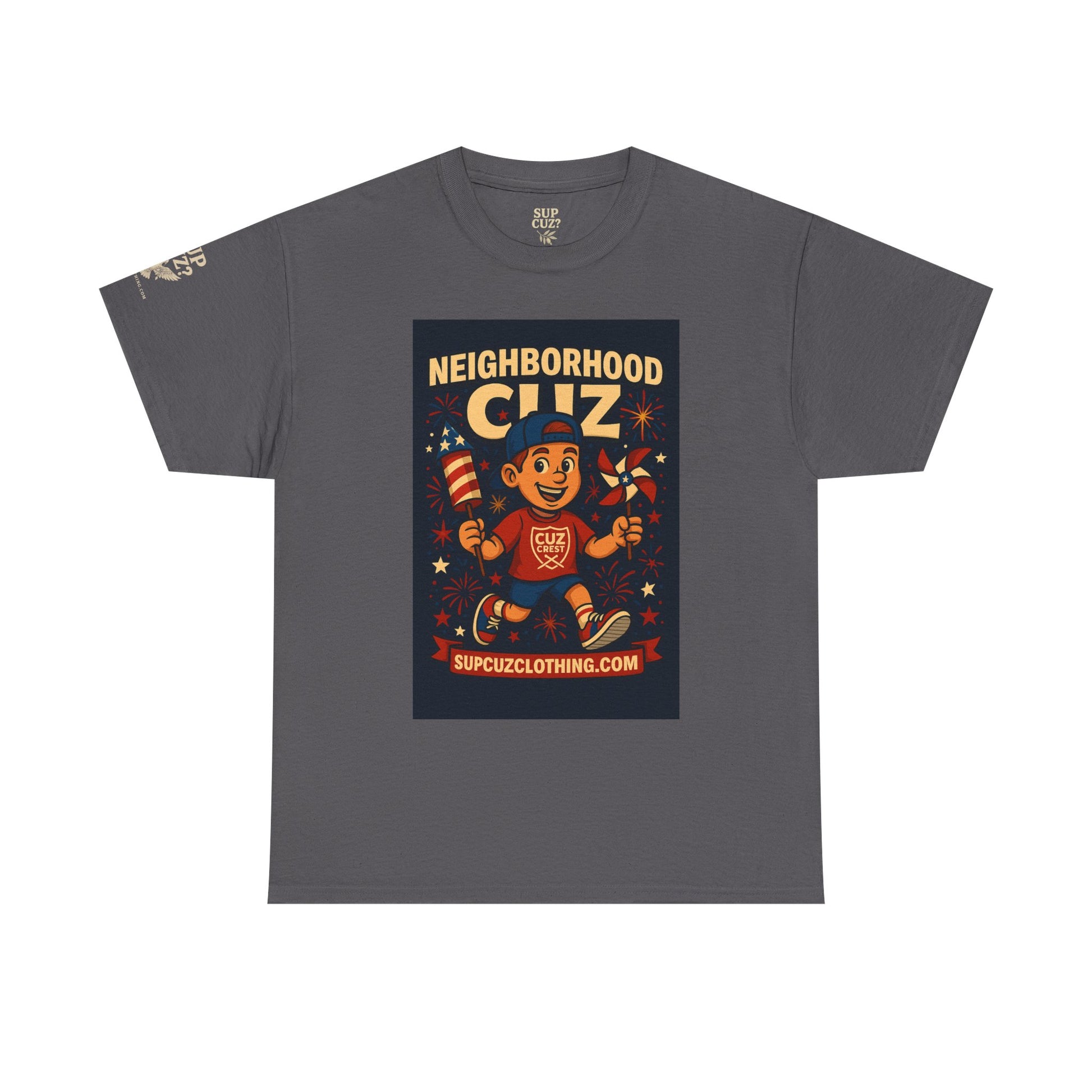 4th of July Launch Tee 6/6 - Unisex Heavy Cotton Tee