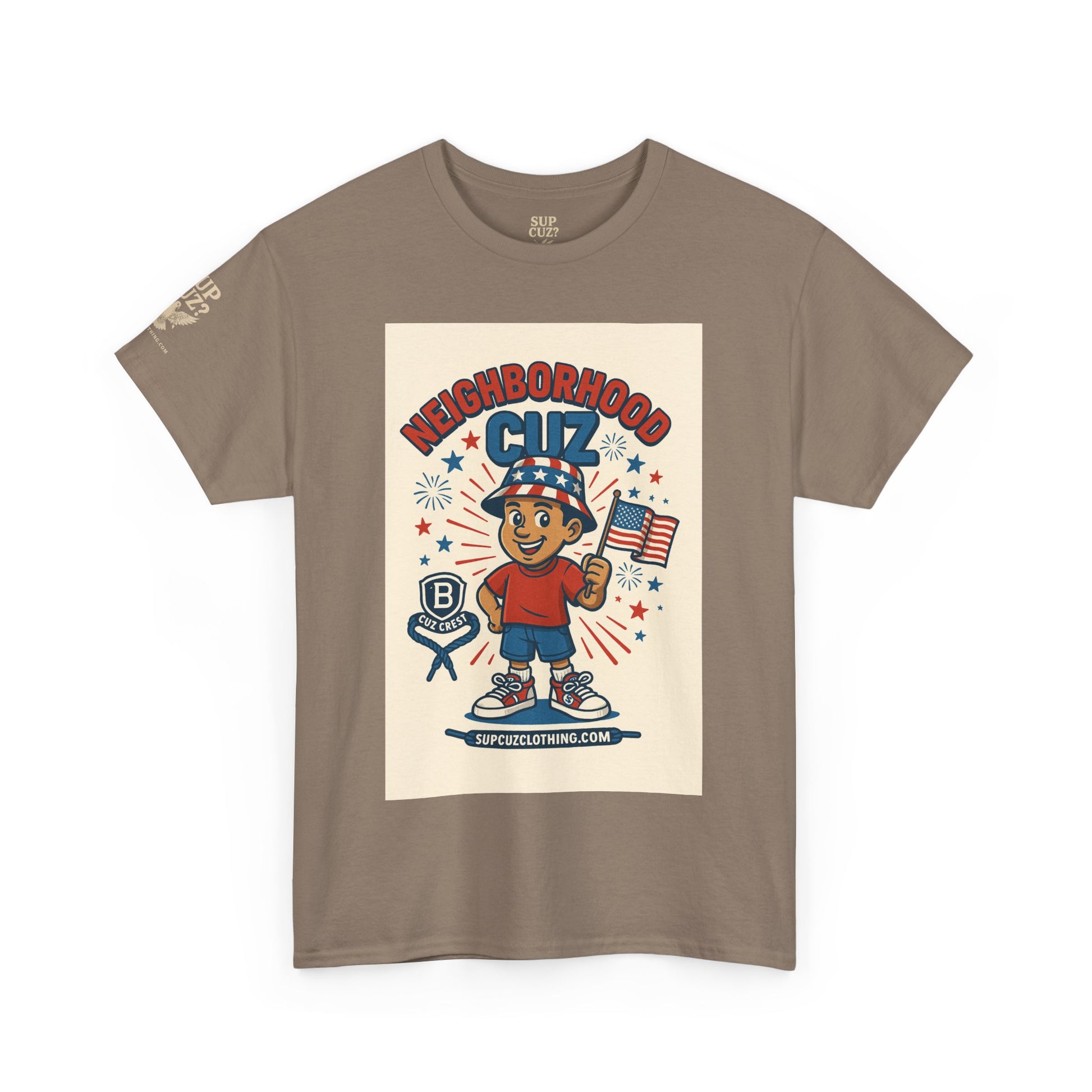 4th of July Launch Tee 4/6 - Unisex Heavy Cotton Tee