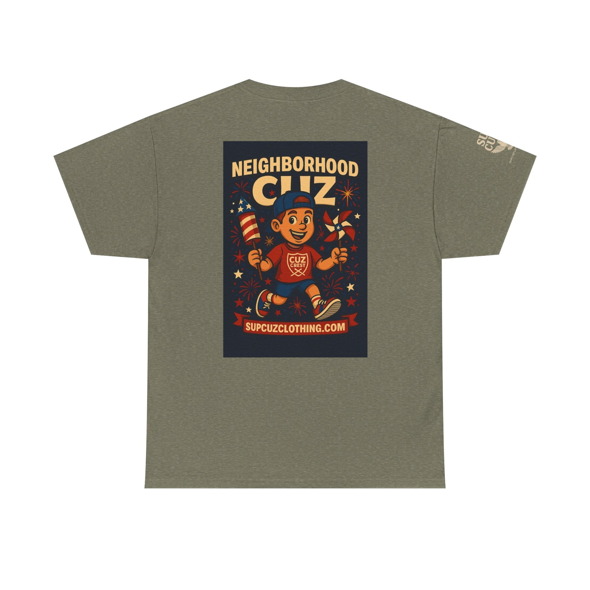 4th of July Launch Tee 6/6 - Unisex Heavy Cotton Tee