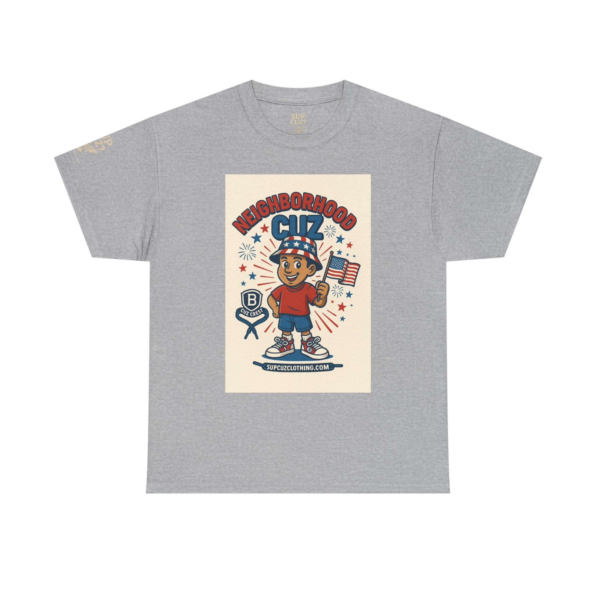4th of July Launch Tee 4/6 - Unisex Heavy Cotton Tee