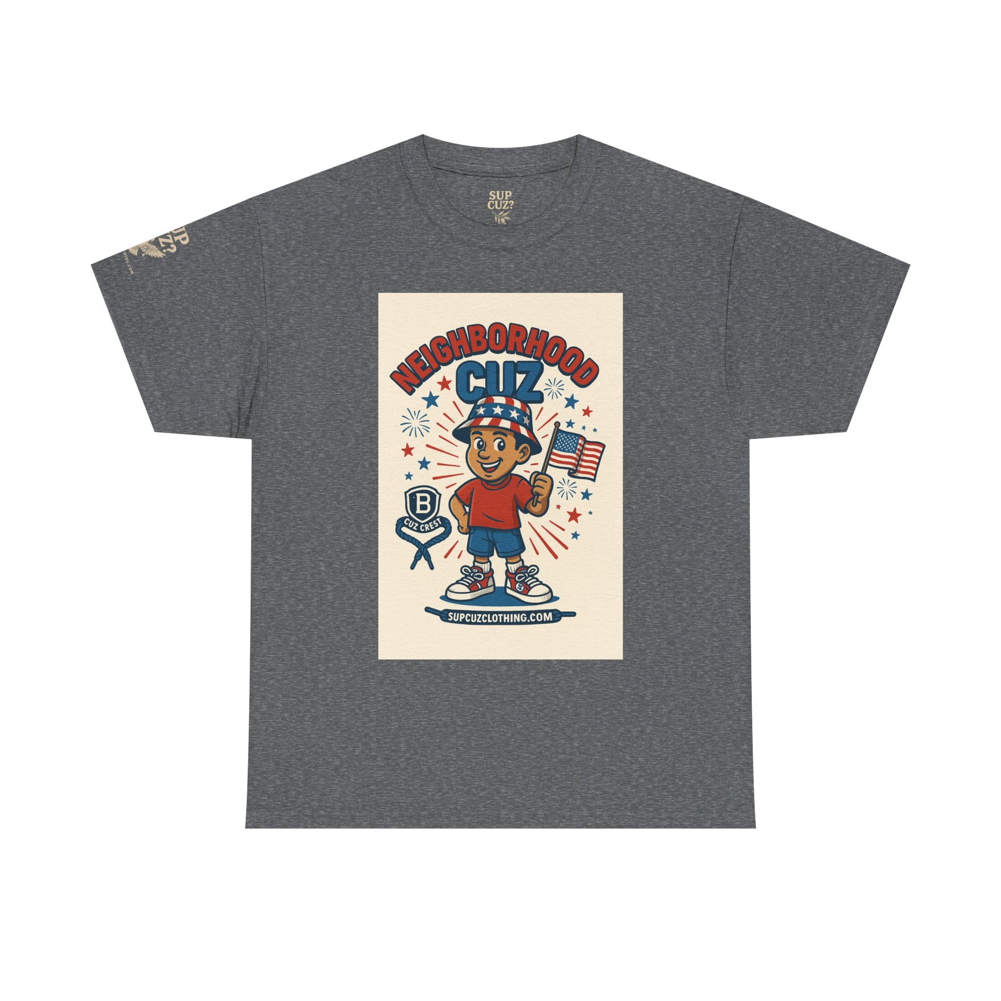 4th of July Launch Tee 4/6 - Unisex Heavy Cotton Tee