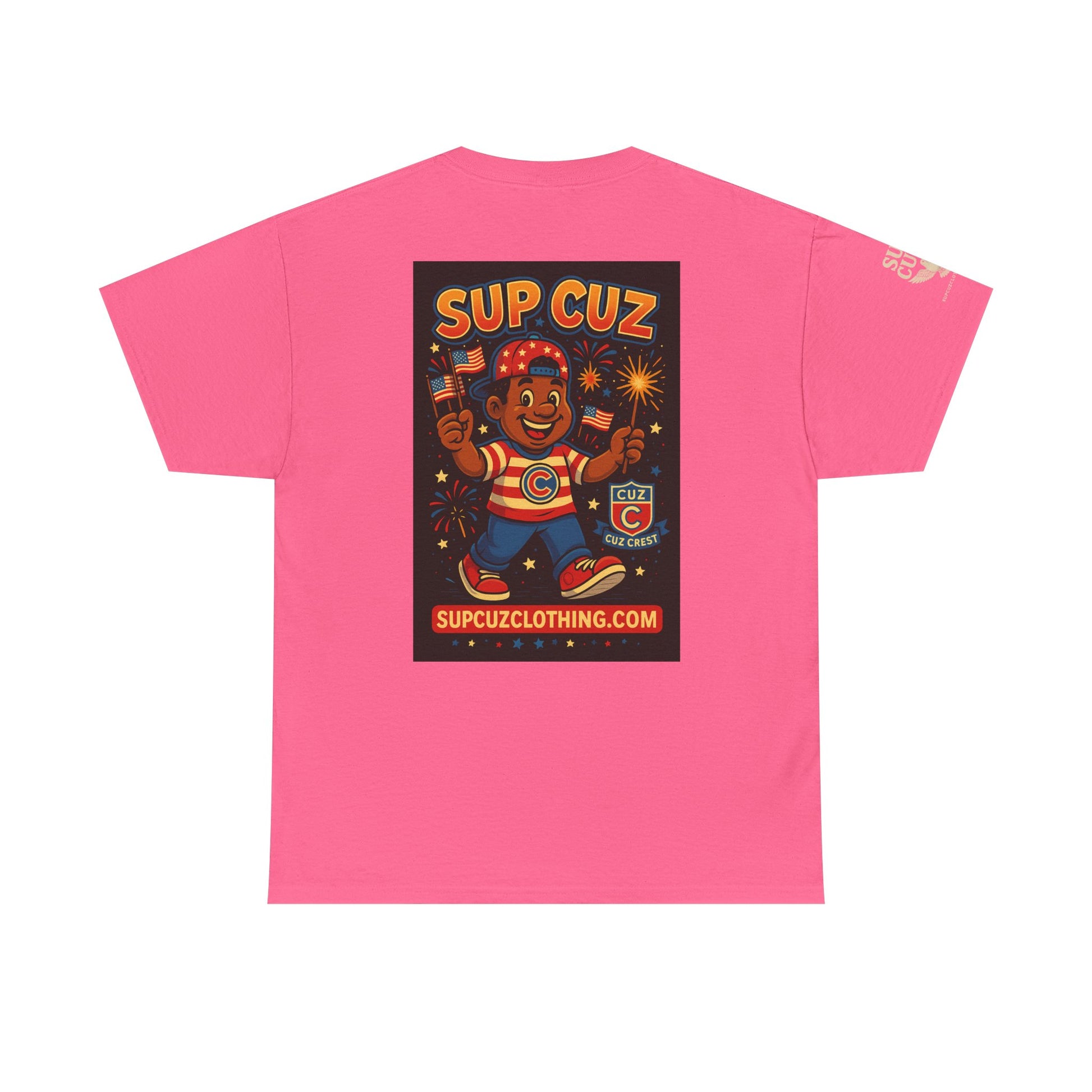 4th of July Launch Tee 3/6 - Unisex Heavy Cotton Tee