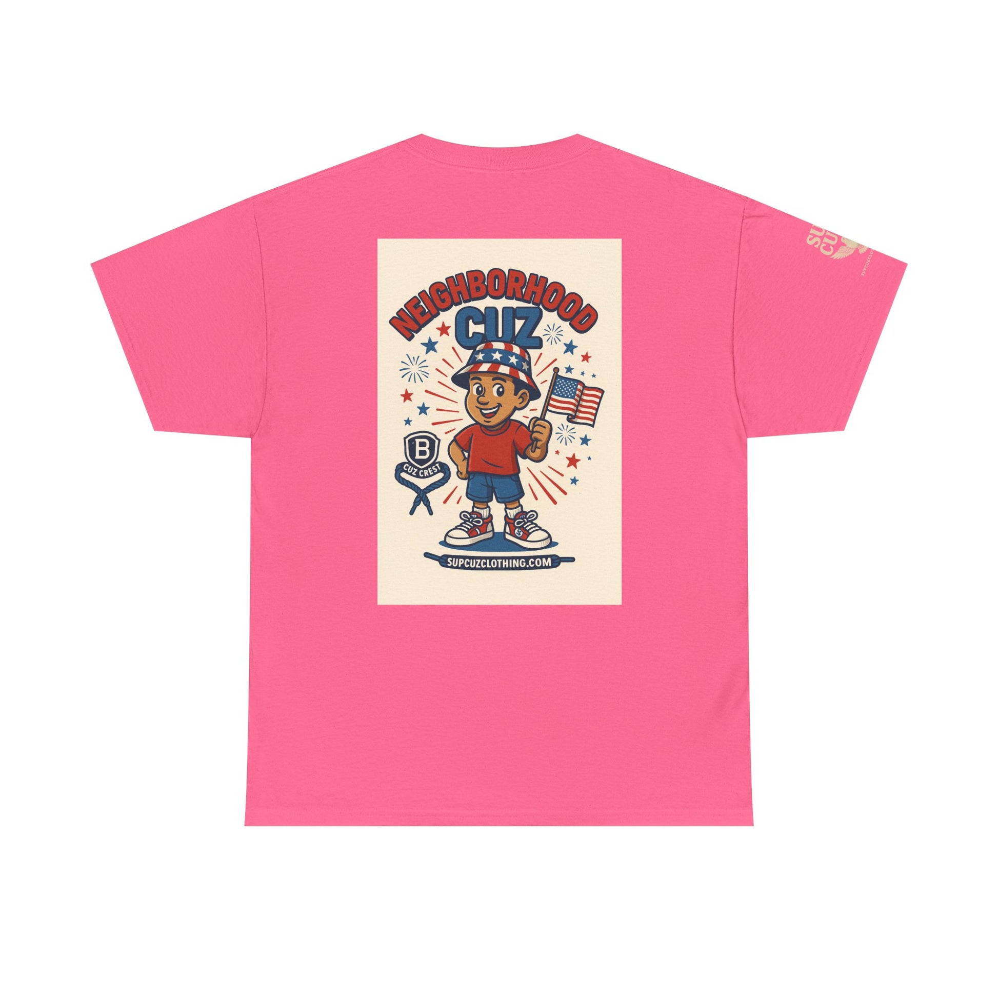 4th of July Launch Tee 4/6 - Unisex Heavy Cotton Tee