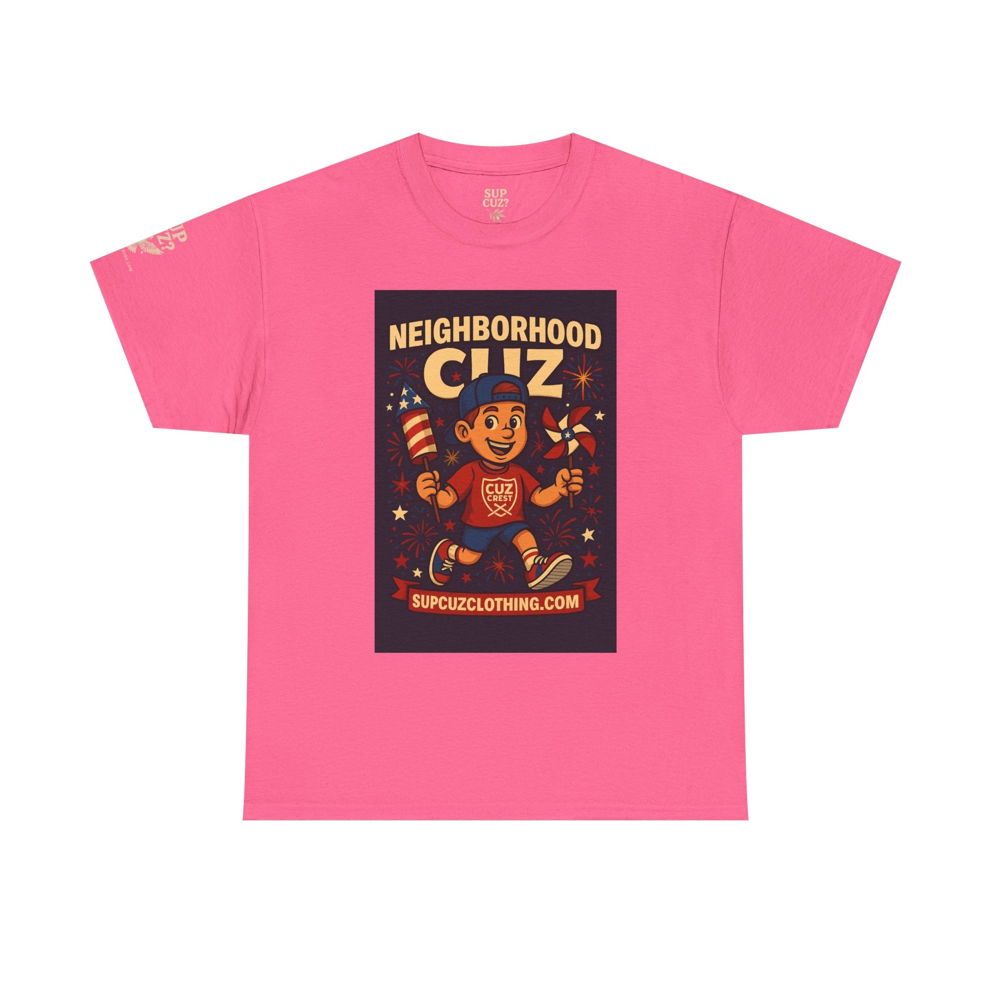 4th of July Launch Tee 6/6 - Unisex Heavy Cotton Tee