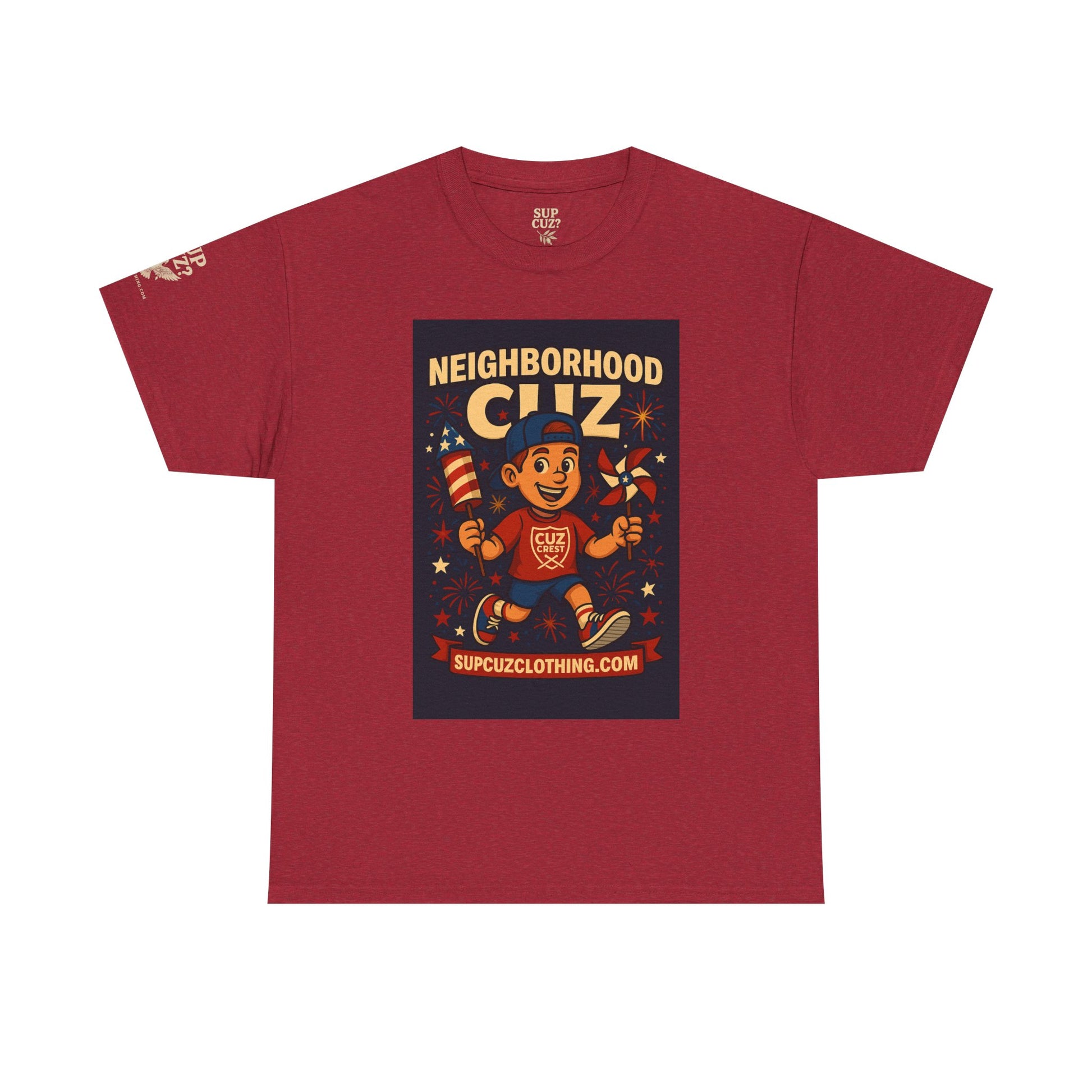 4th of July Launch Tee 6/6 - Unisex Heavy Cotton Tee
