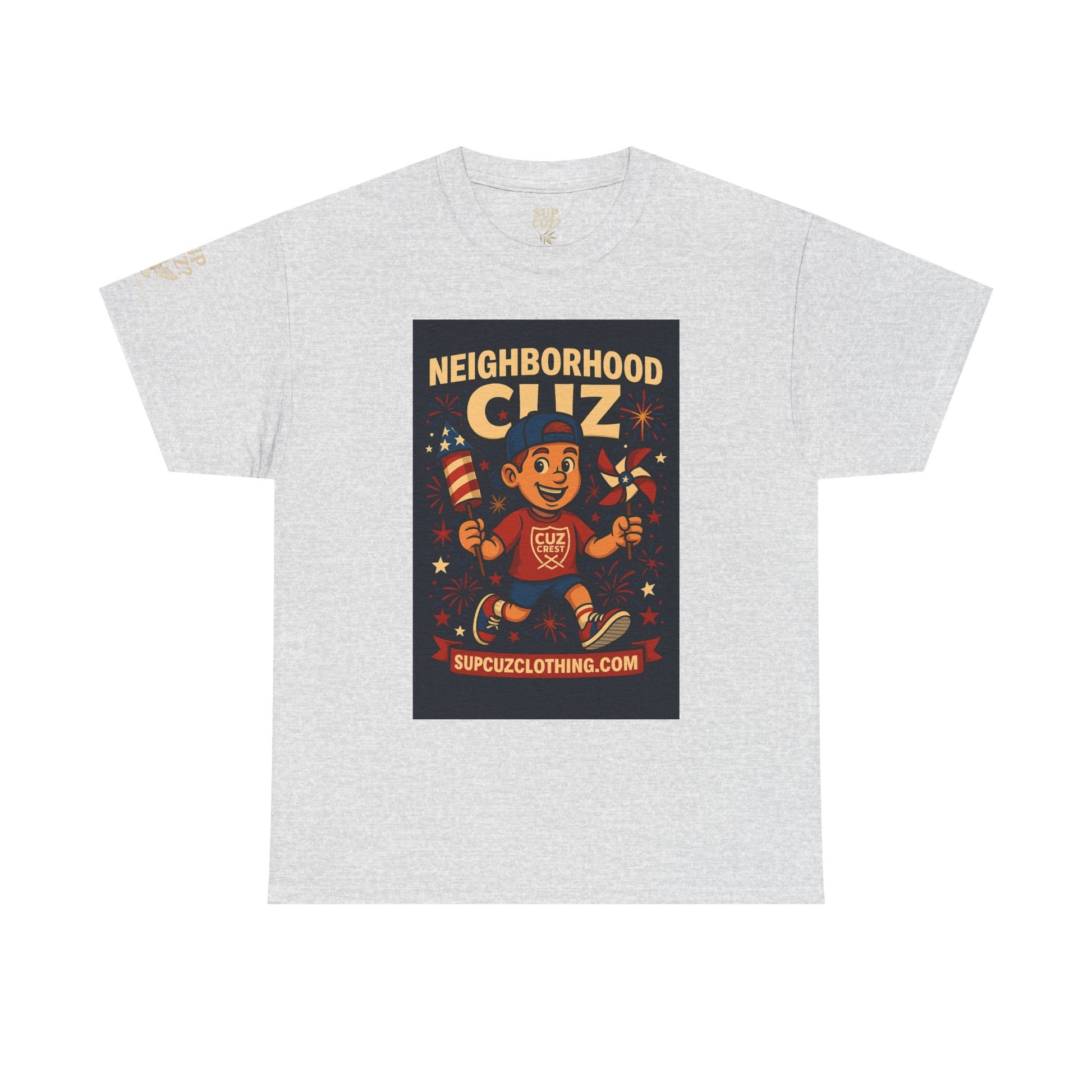 4th of July Launch Tee 6/6 - Unisex Heavy Cotton Tee