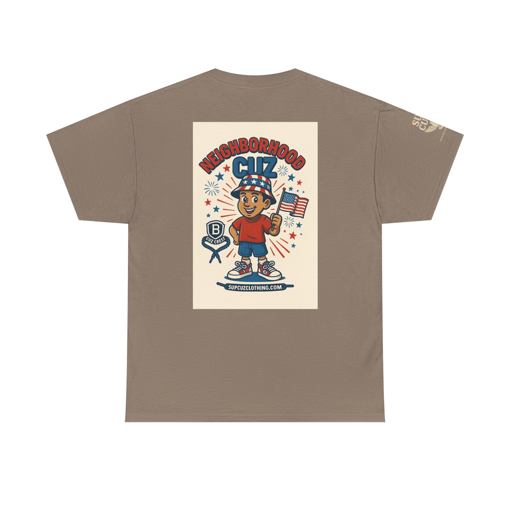 4th of July Launch Tee 4/6 - Unisex Heavy Cotton Tee