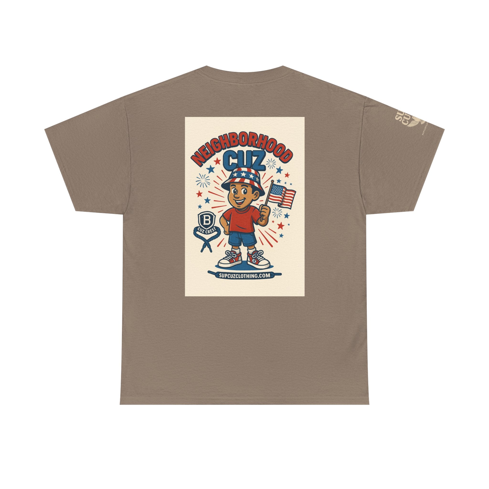 4th of July Launch Tee 4/6 - Unisex Heavy Cotton Tee