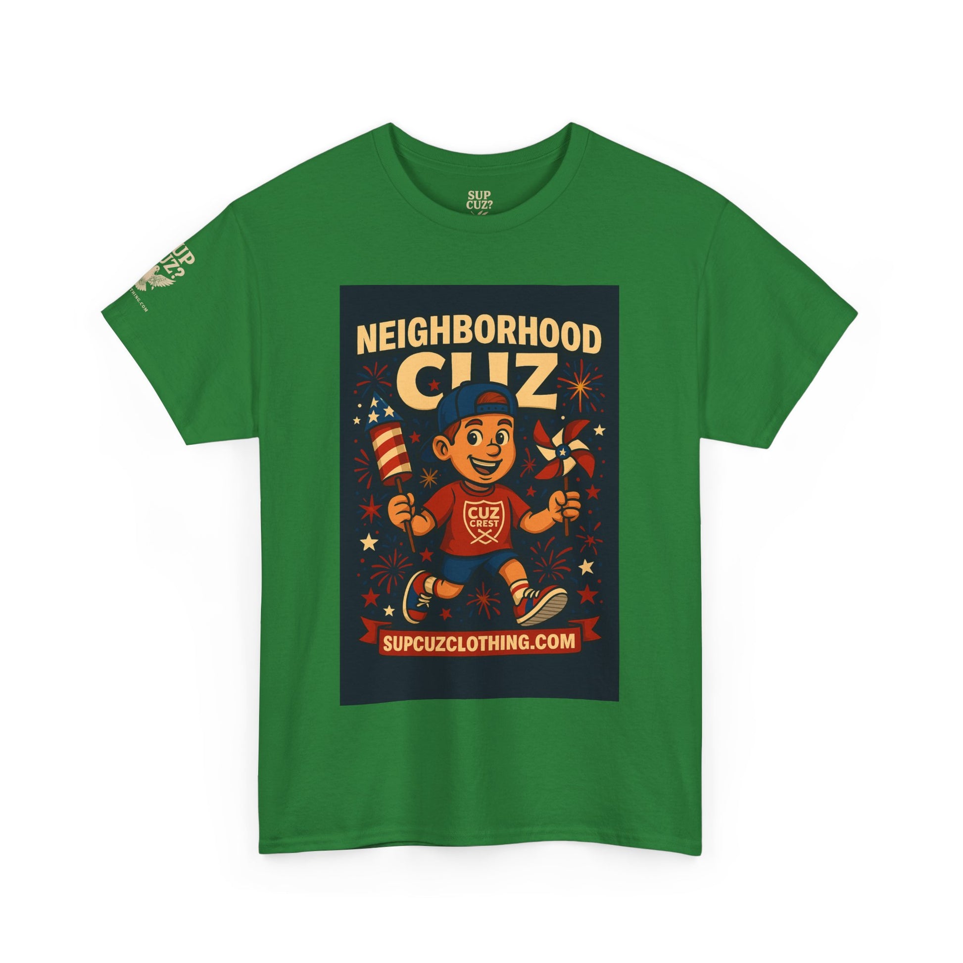 4th of July Launch Tee 6/6 - Unisex Heavy Cotton Tee