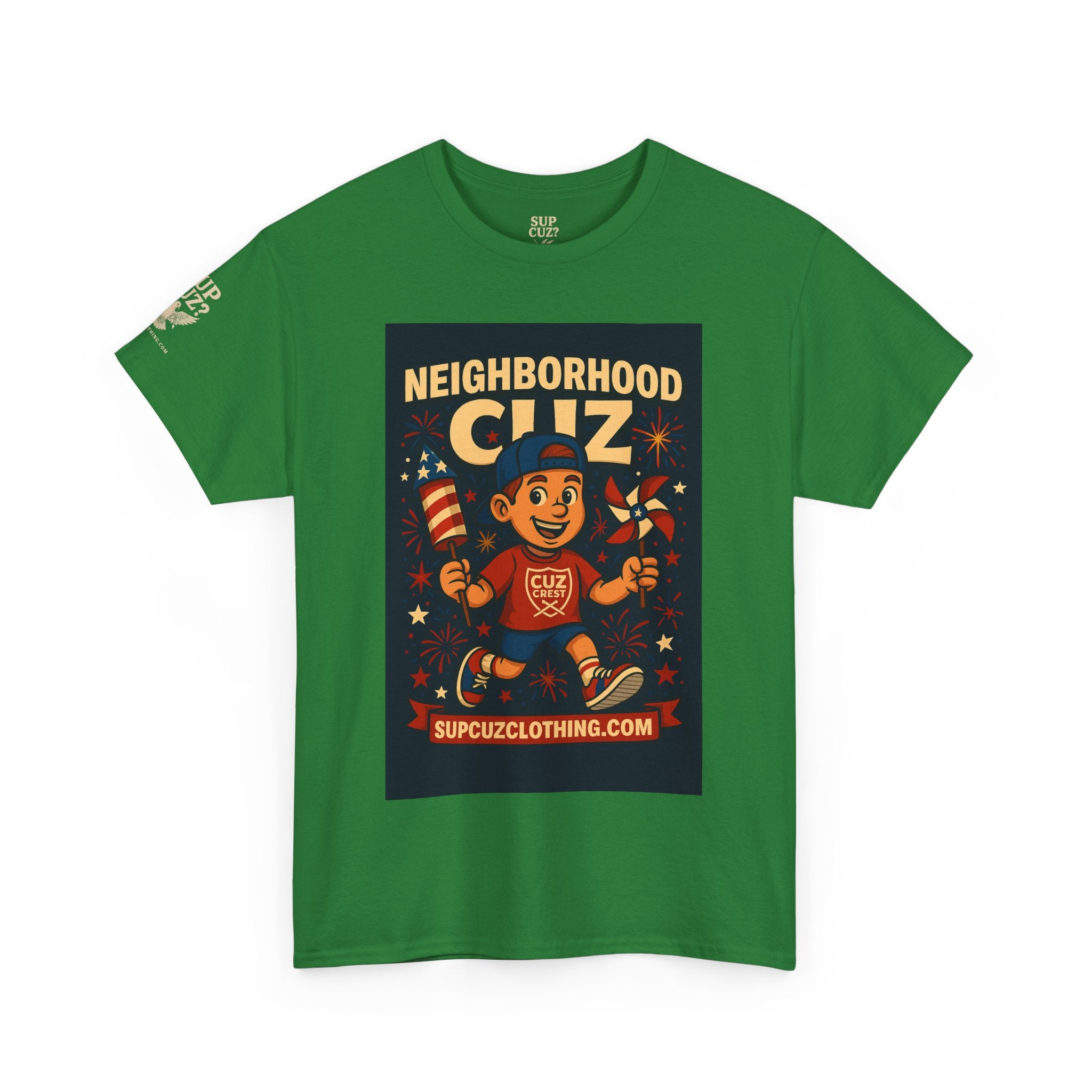 4th of July Launch Tee 6/6 - Unisex Heavy Cotton Tee