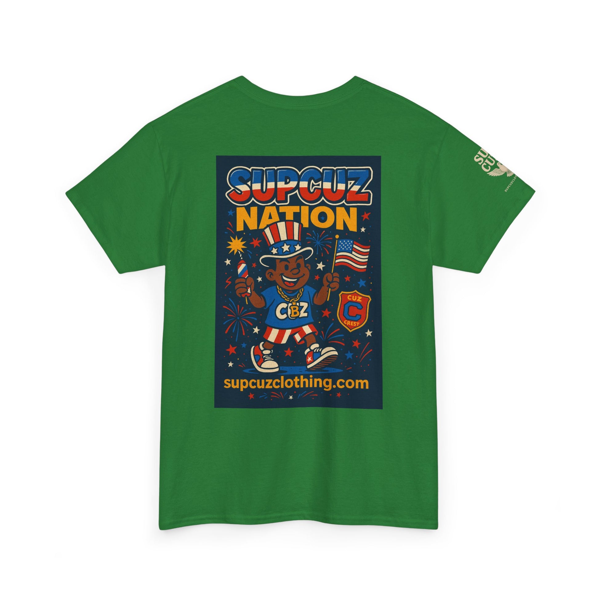 4th of July Launch Tee 1/6 - Unisex Heavy Cotton Tee