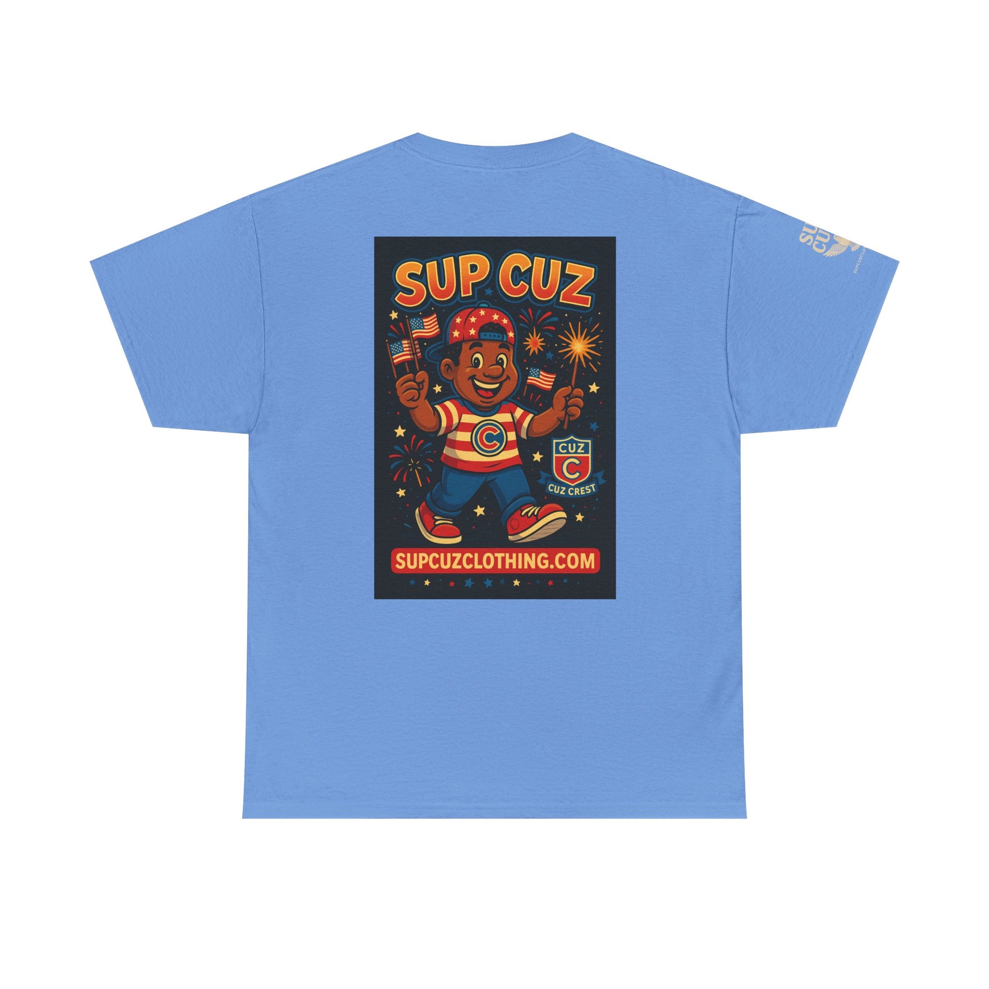 4th of July Launch Tee 3/6 - Unisex Heavy Cotton Tee