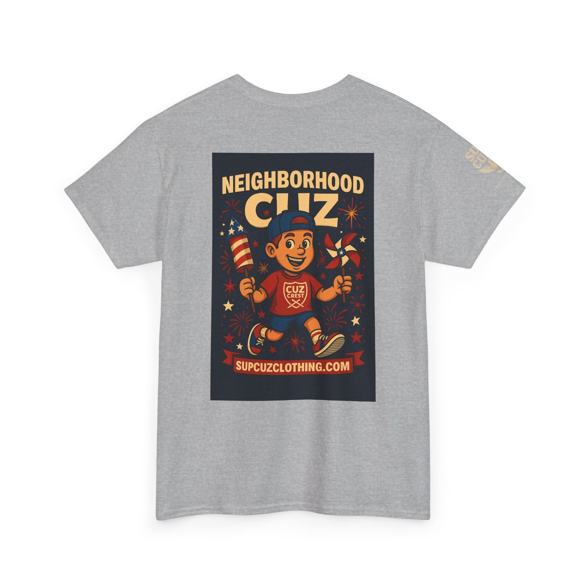 4th of July Launch Tee 6/6 - Unisex Heavy Cotton Tee