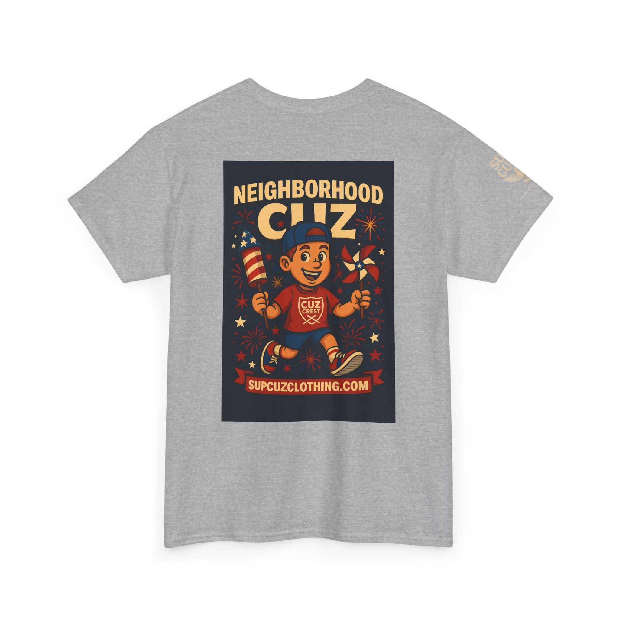 4th of July Launch Tee 6/6 - Unisex Heavy Cotton Tee