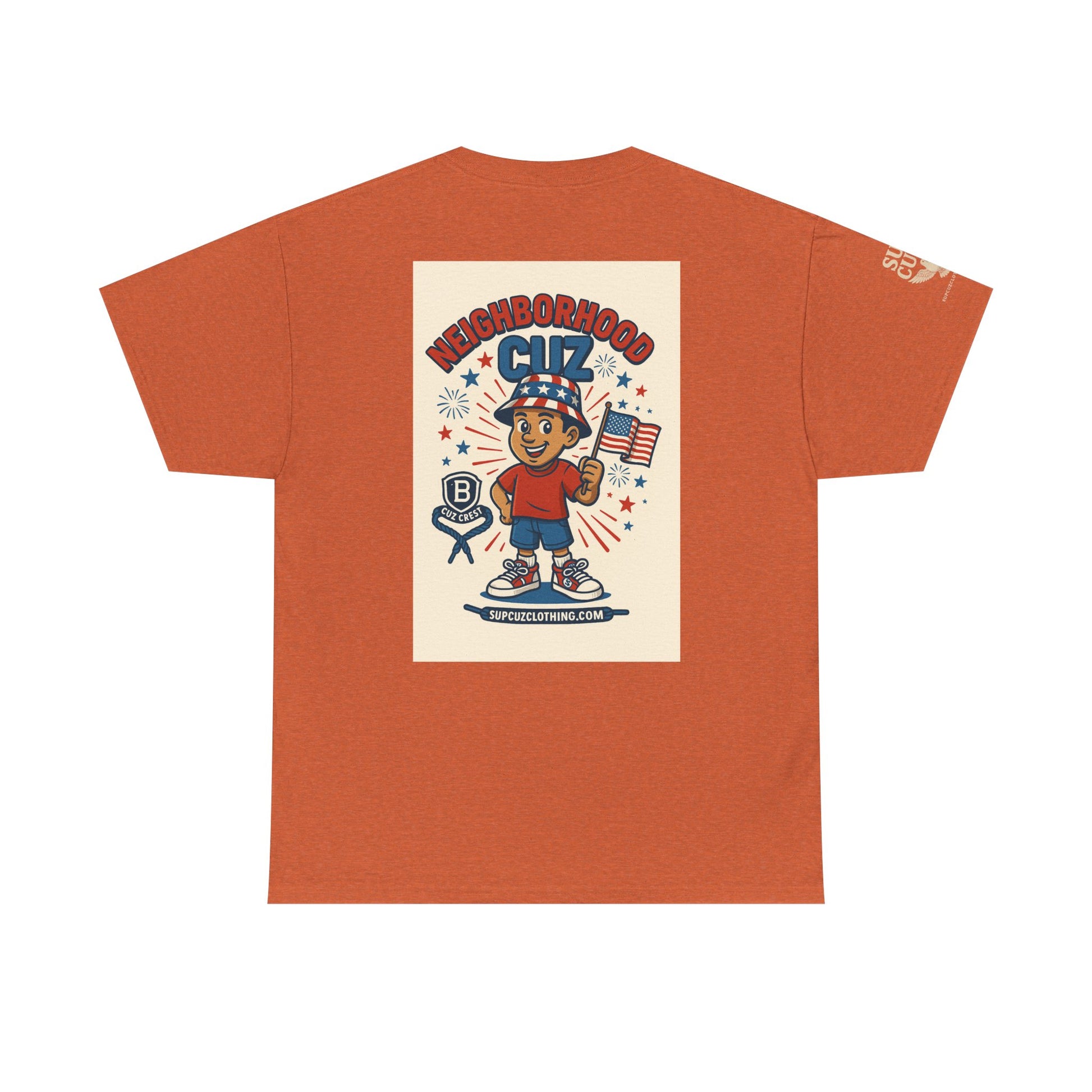 4th of July Launch Tee 4/6 - Unisex Heavy Cotton Tee