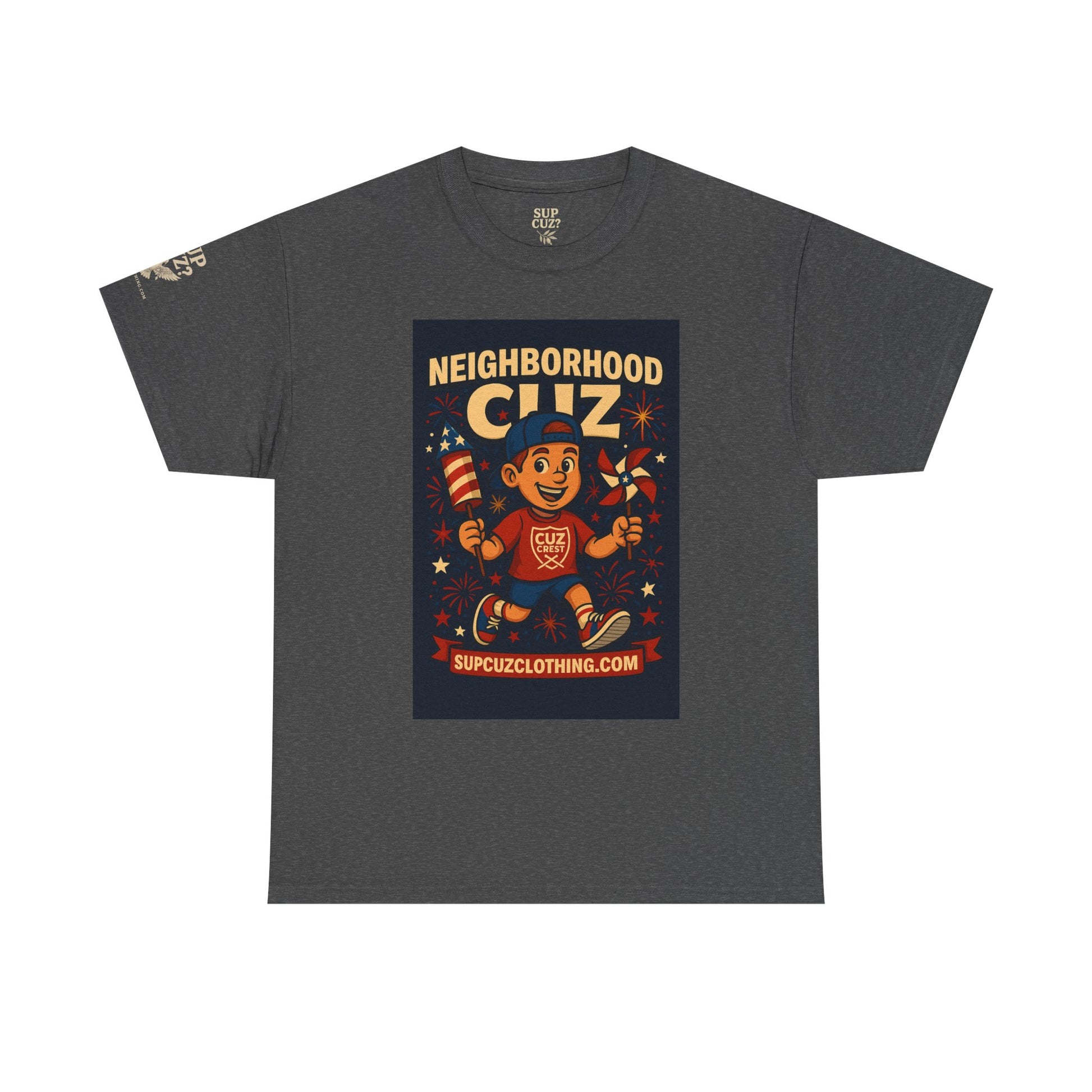 4th of July Launch Tee 6/6 - Unisex Heavy Cotton Tee