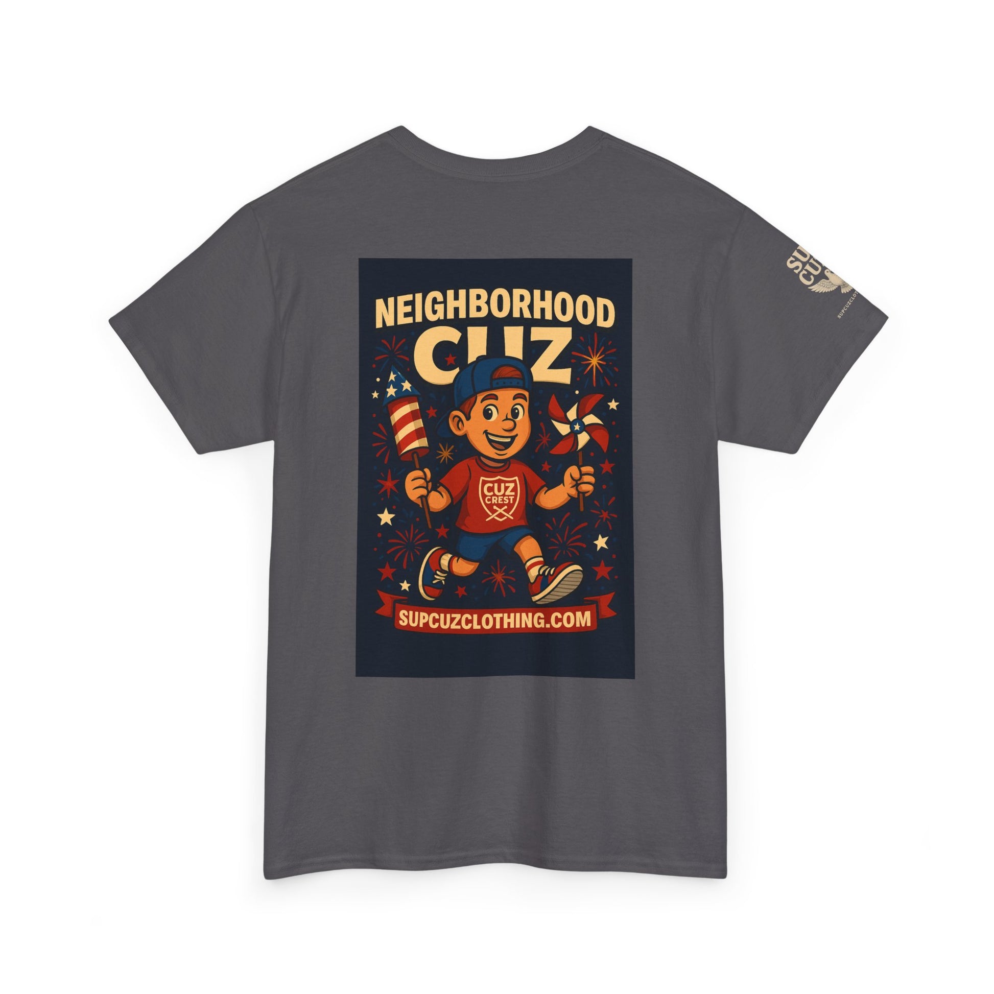 4th of July Launch Tee 6/6 - Unisex Heavy Cotton Tee