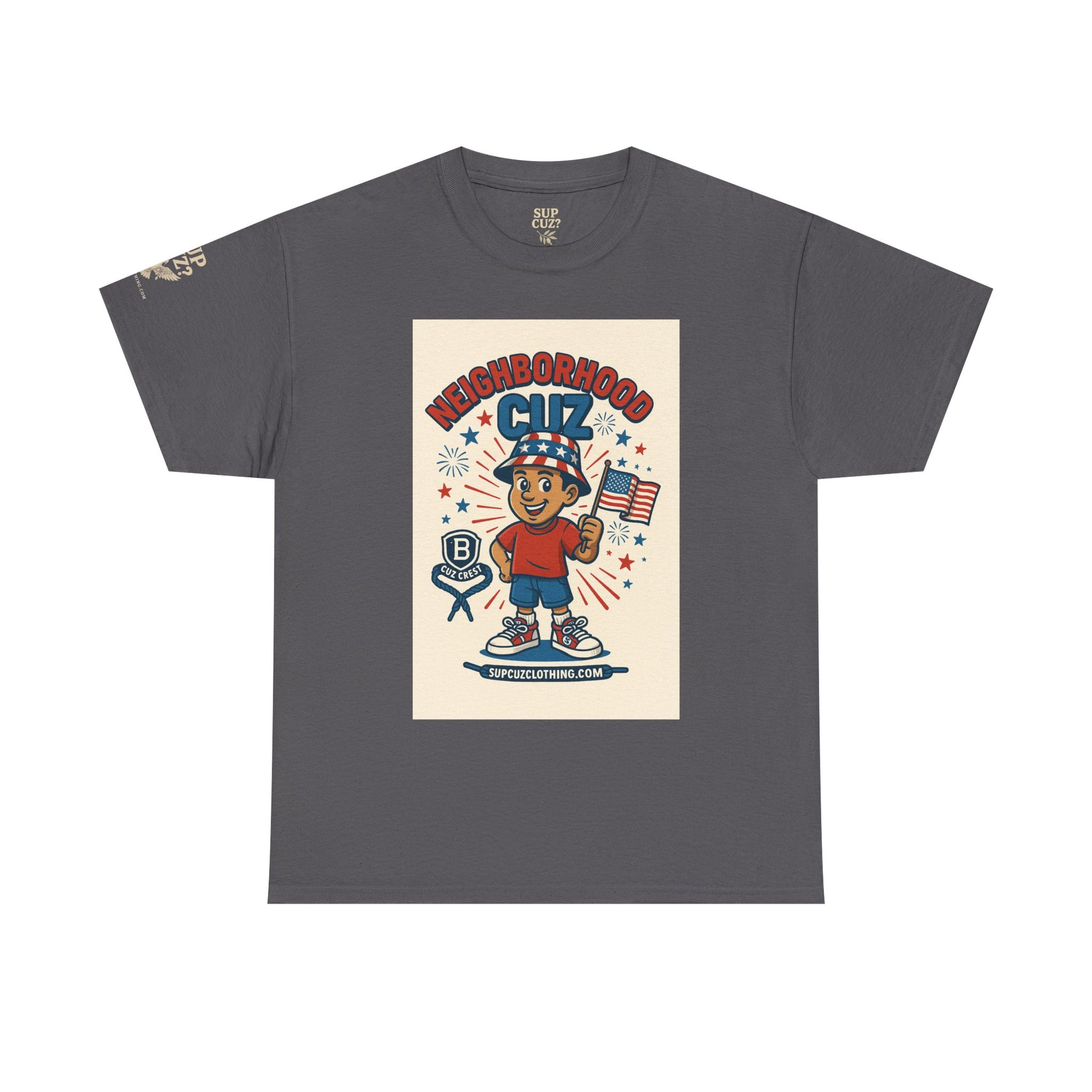 4th of July Launch Tee 4/6 - Unisex Heavy Cotton Tee