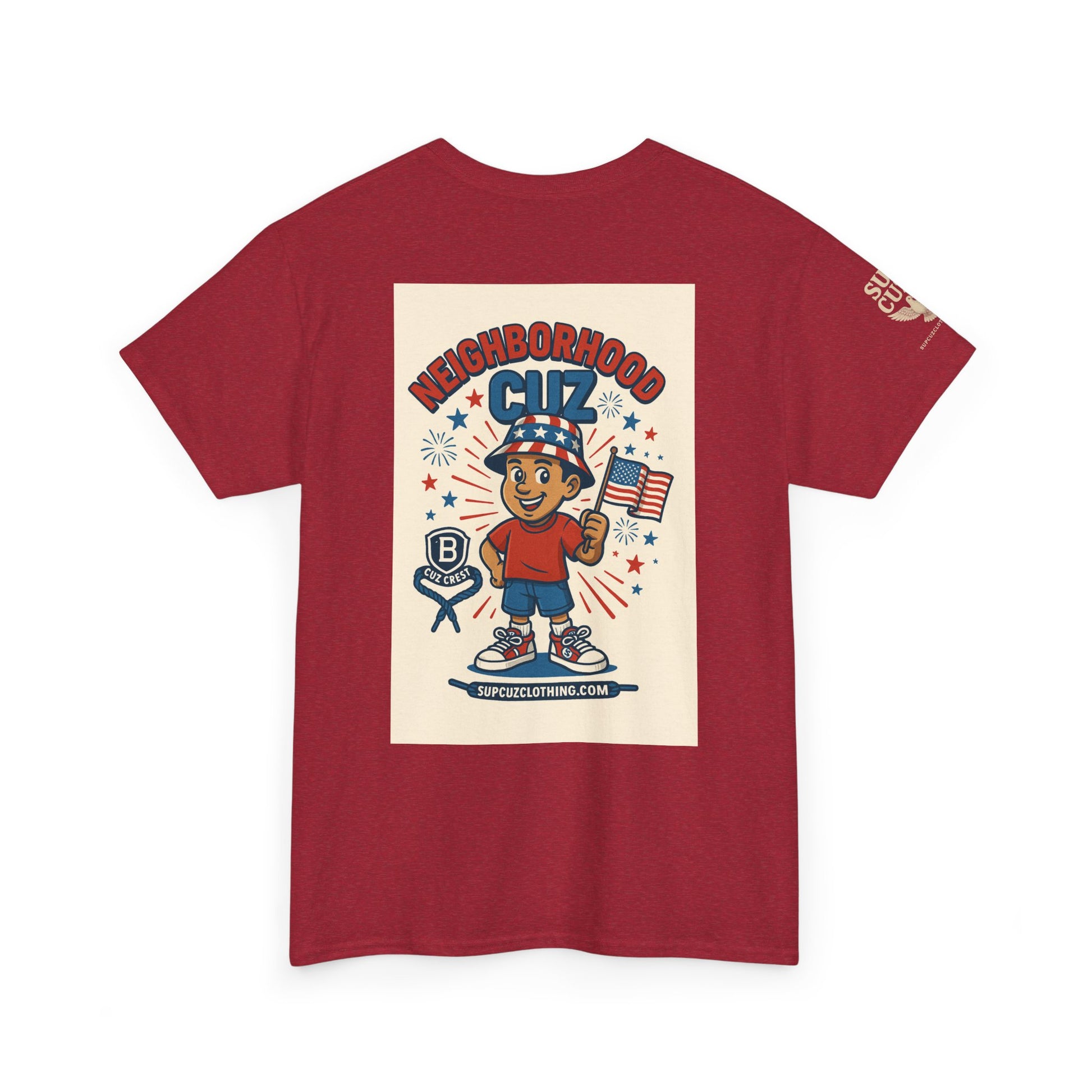 4th of July Launch Tee 4/6 - Unisex Heavy Cotton Tee