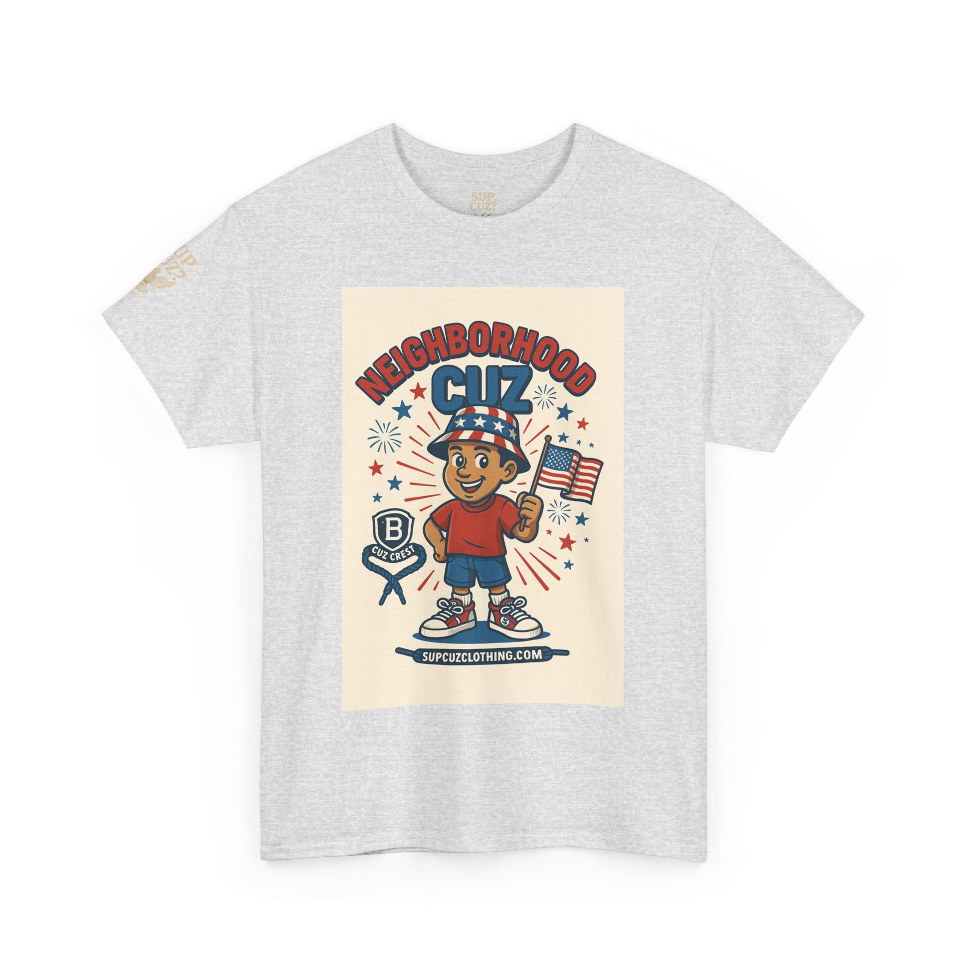 4th of July Launch Tee 4/6 - Unisex Heavy Cotton Tee