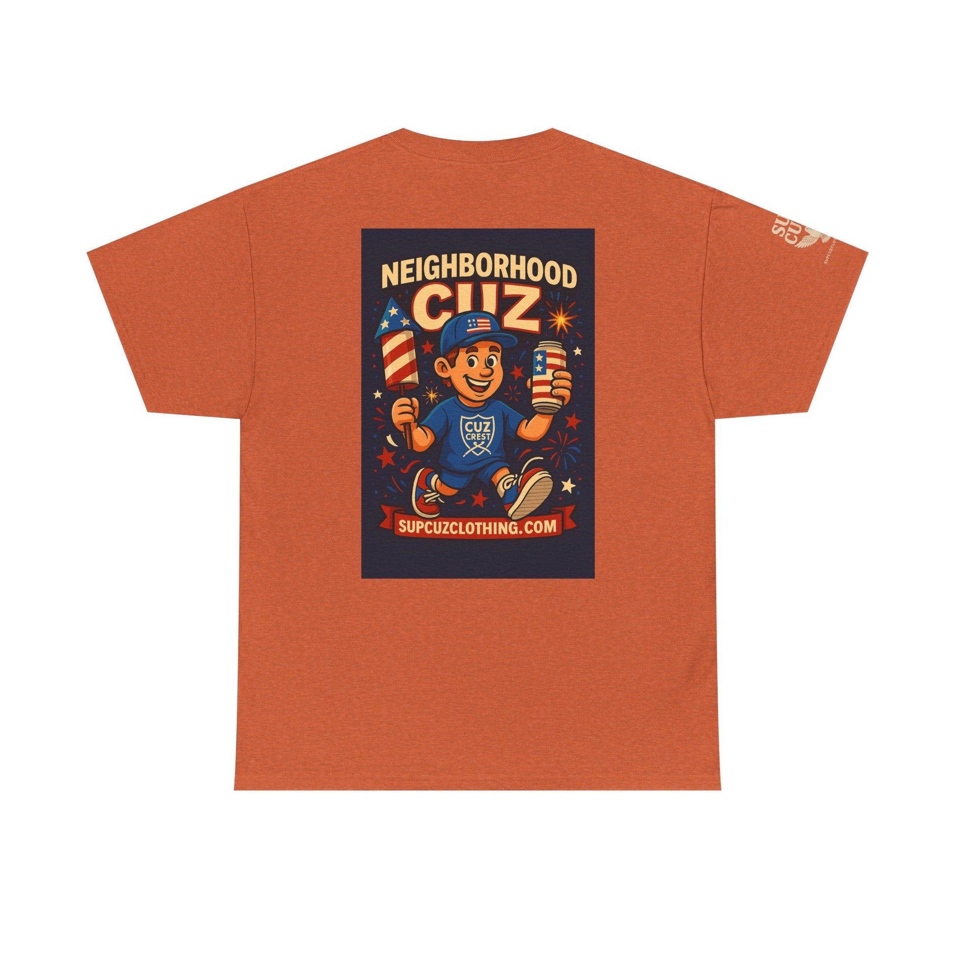 4th of July Launch Tee 5/6 - Unisex Heavy Cotton Tee