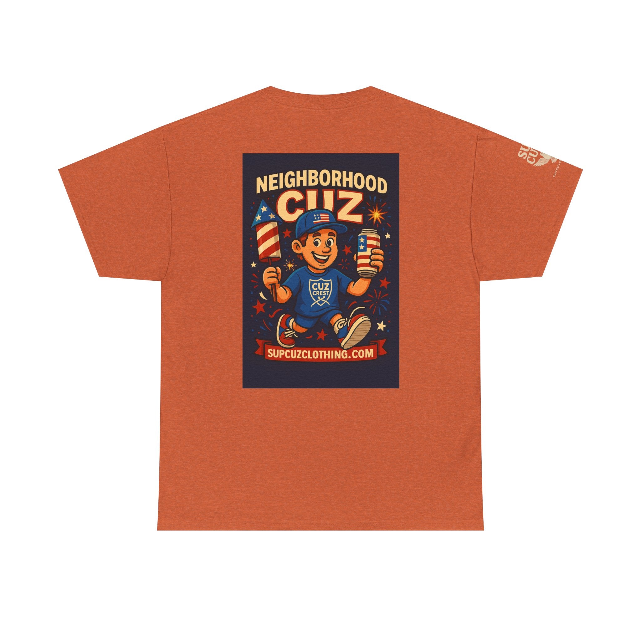 4th of July Launch Tee 5/6 - Unisex Heavy Cotton Tee