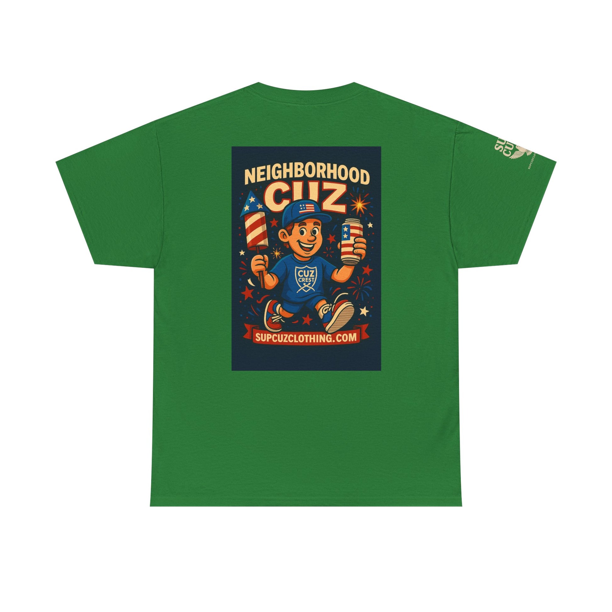 4th of July Launch Tee 5/6 - Unisex Heavy Cotton Tee