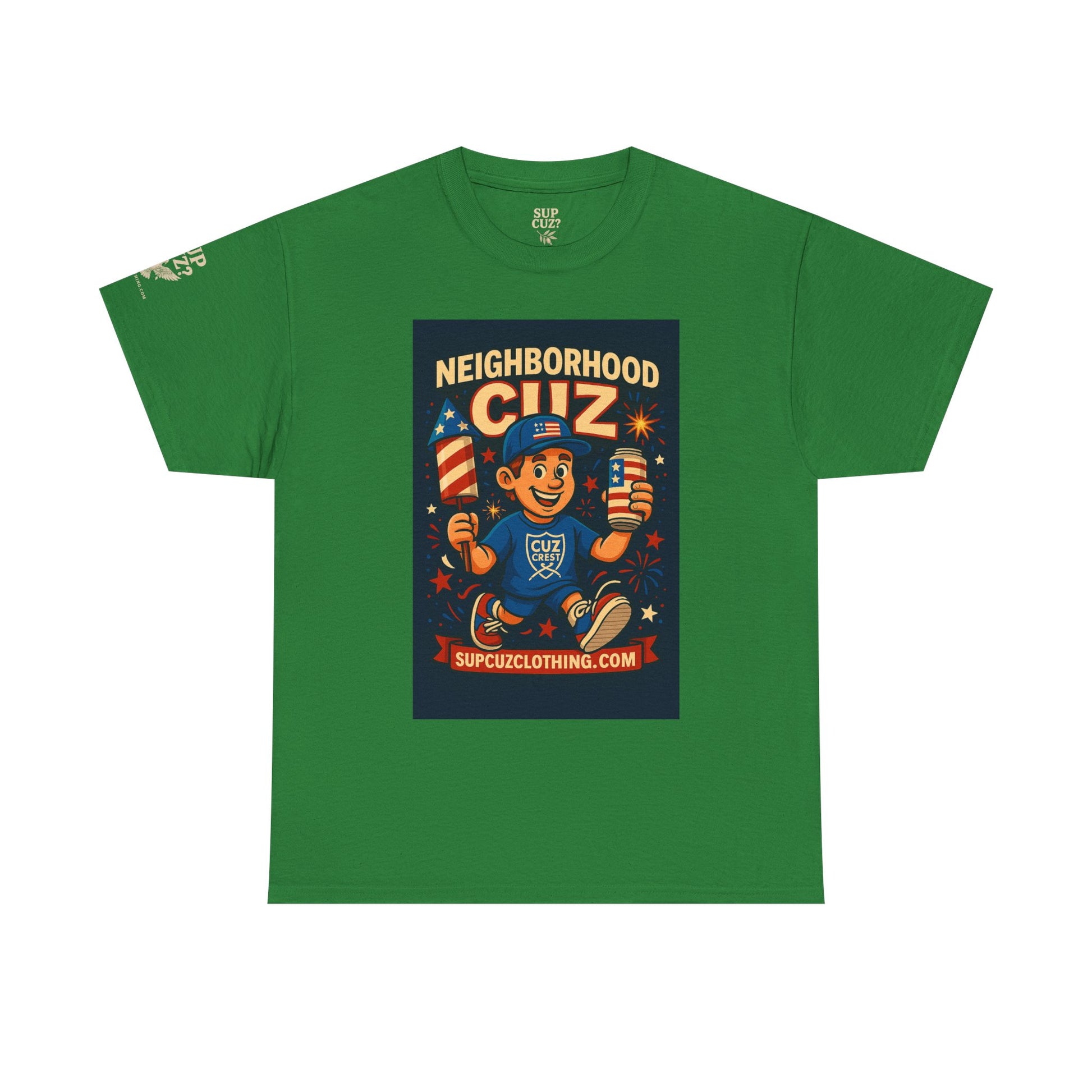 4th of July Launch Tee 5/6 - Unisex Heavy Cotton Tee