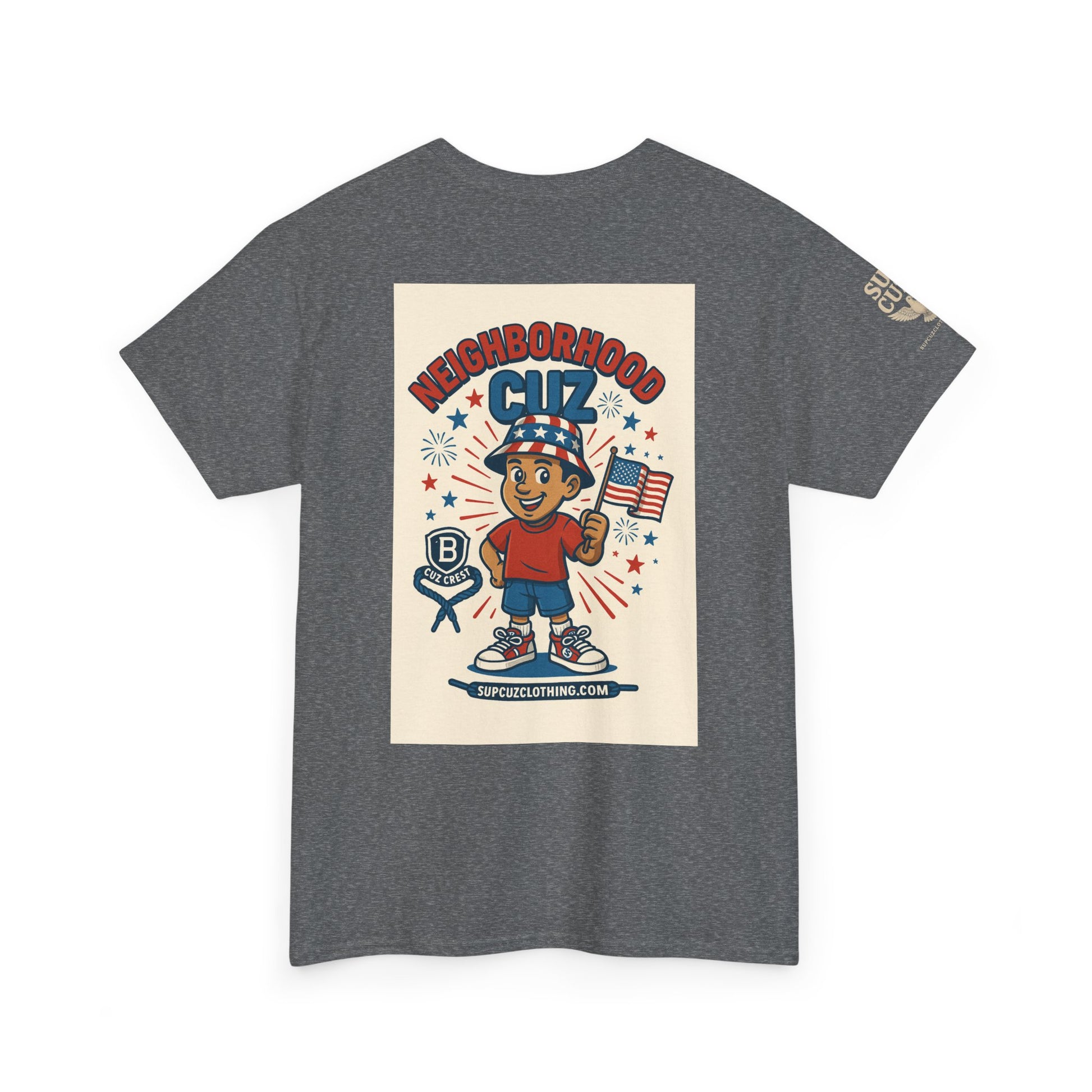 4th of July Launch Tee 4/6 - Unisex Heavy Cotton Tee