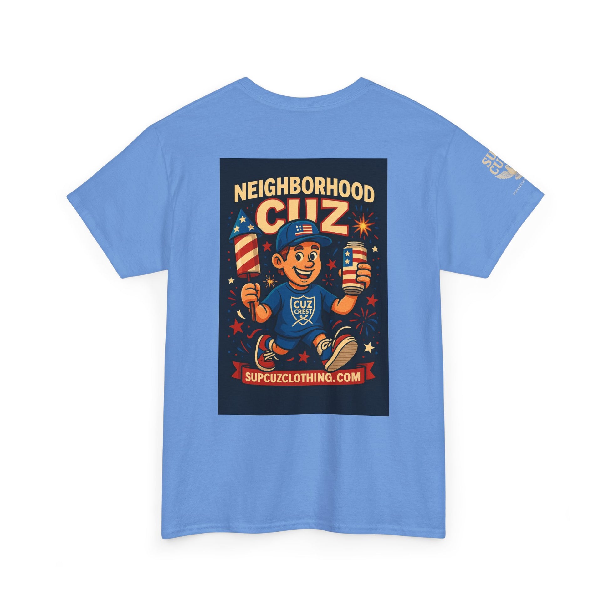 4th of July Launch Tee 5/6 - Unisex Heavy Cotton Tee