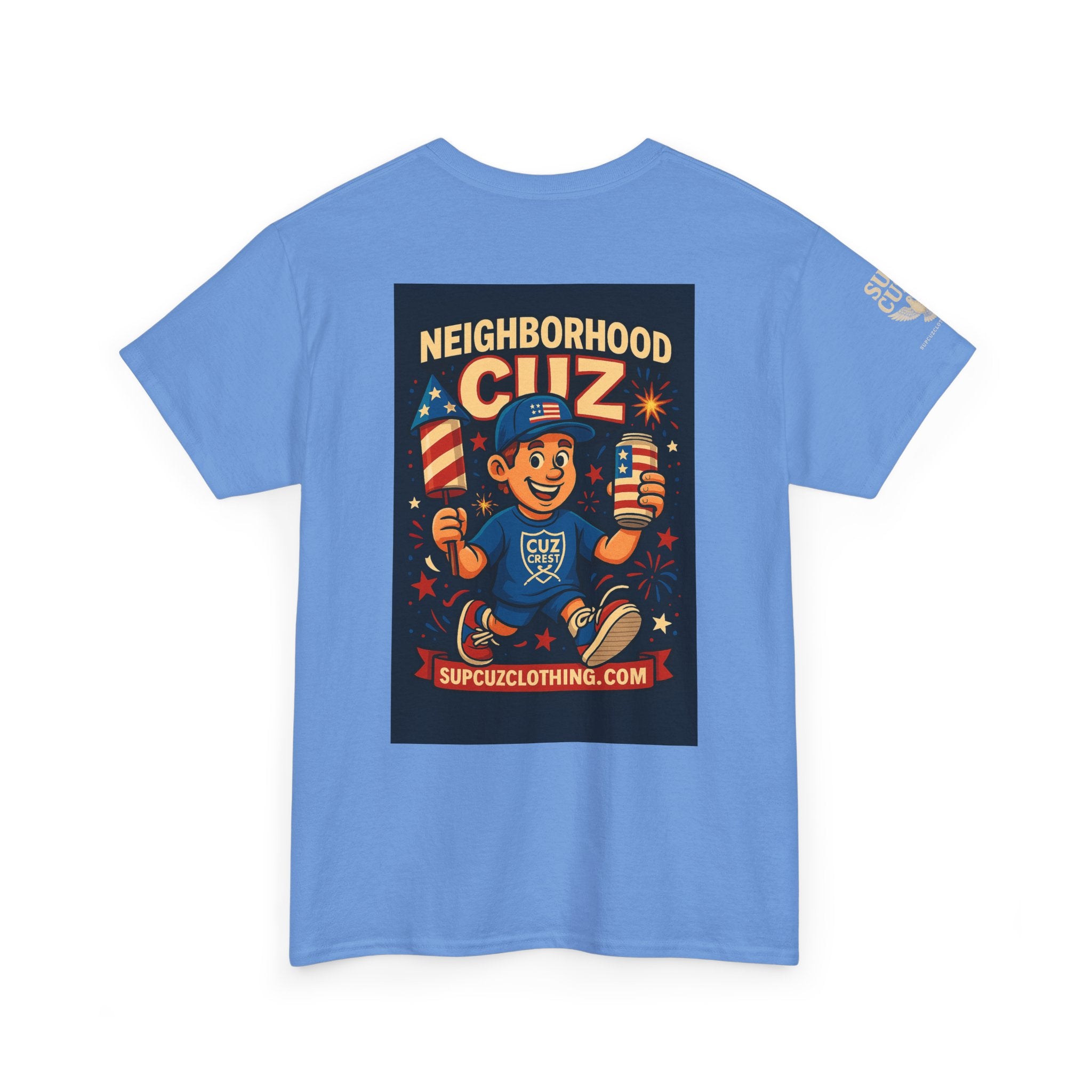 4th of July Launch Tee 5/6 - Unisex Heavy Cotton Tee