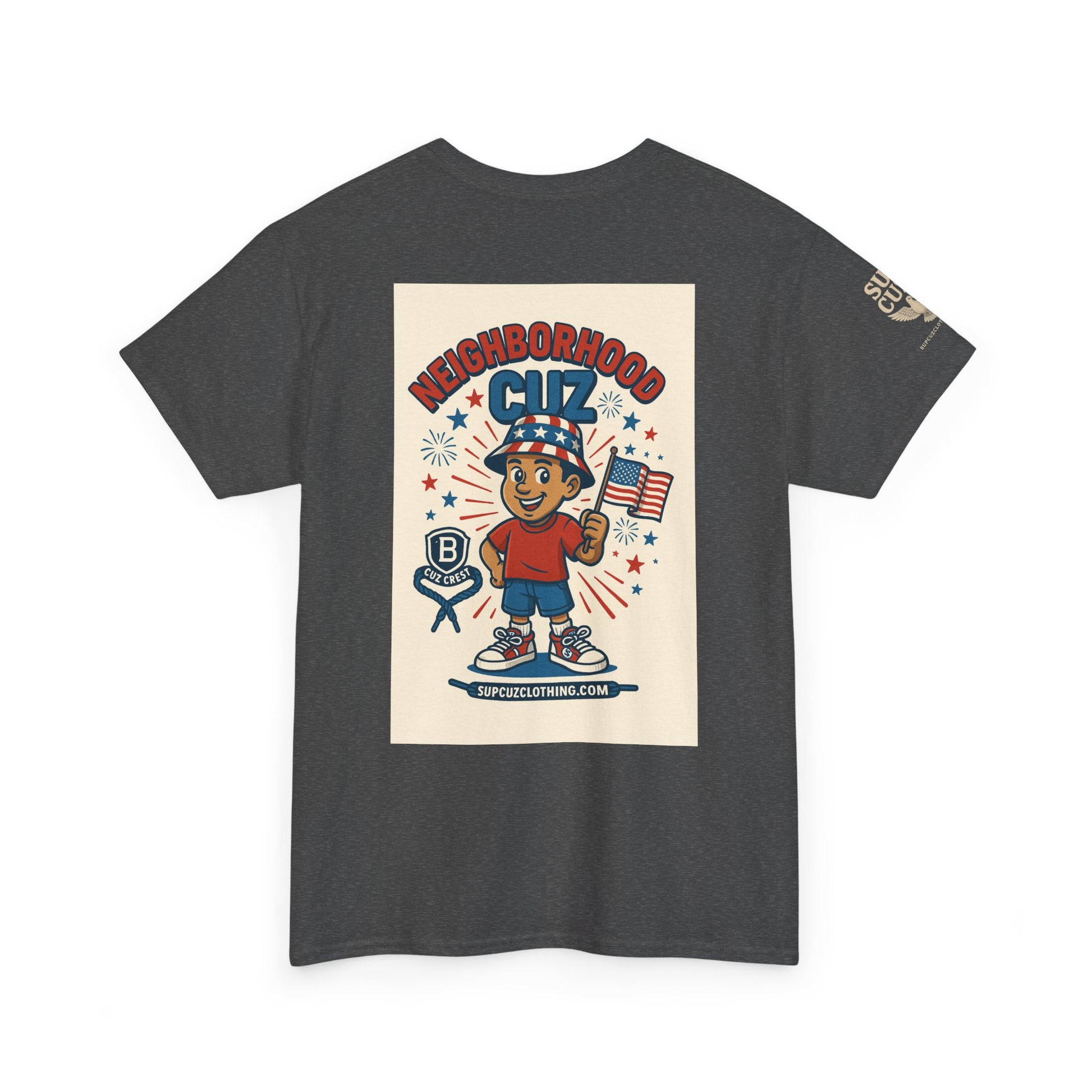 4th of July Launch Tee 4/6 - Unisex Heavy Cotton Tee