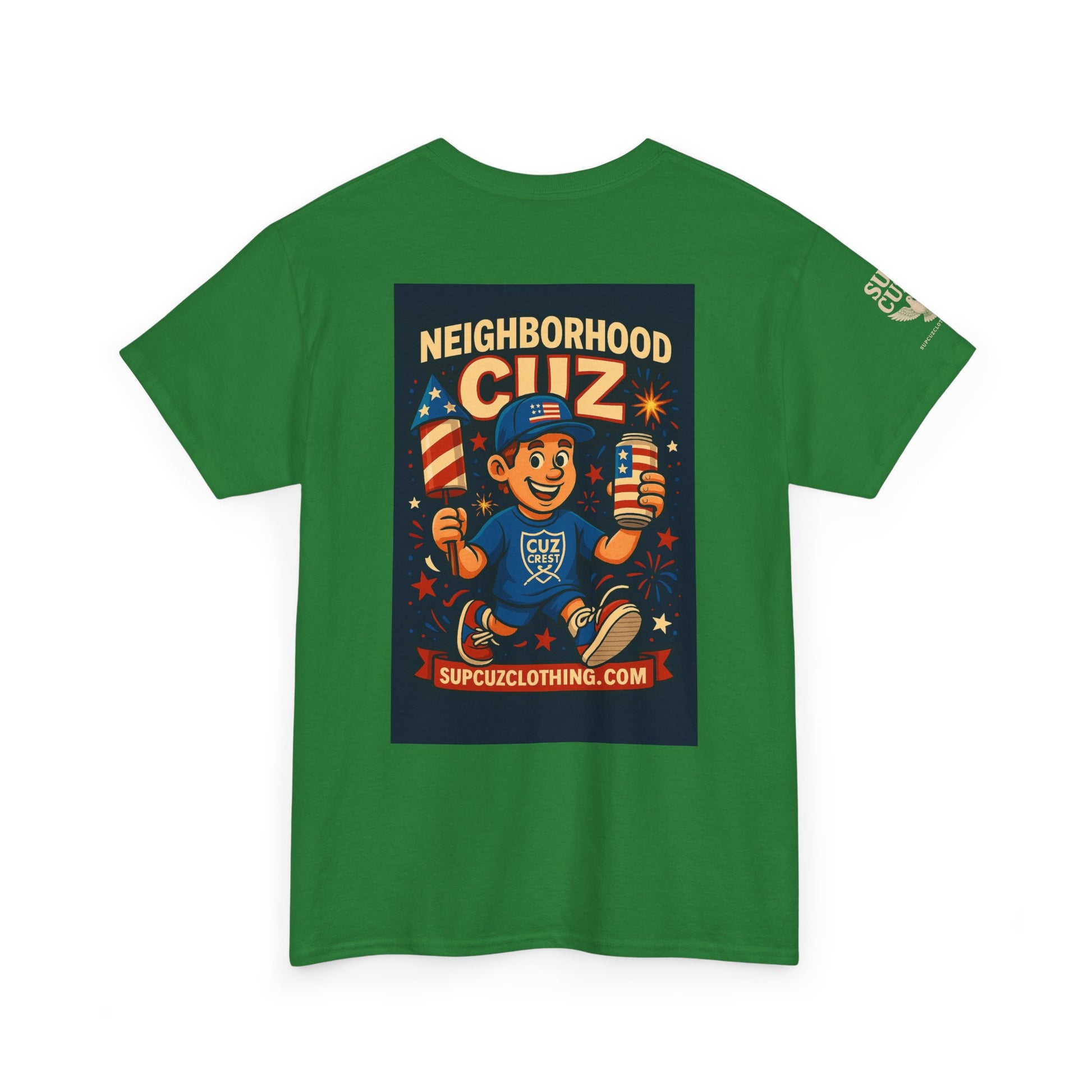 4th of July Launch Tee 5/6 - Unisex Heavy Cotton Tee