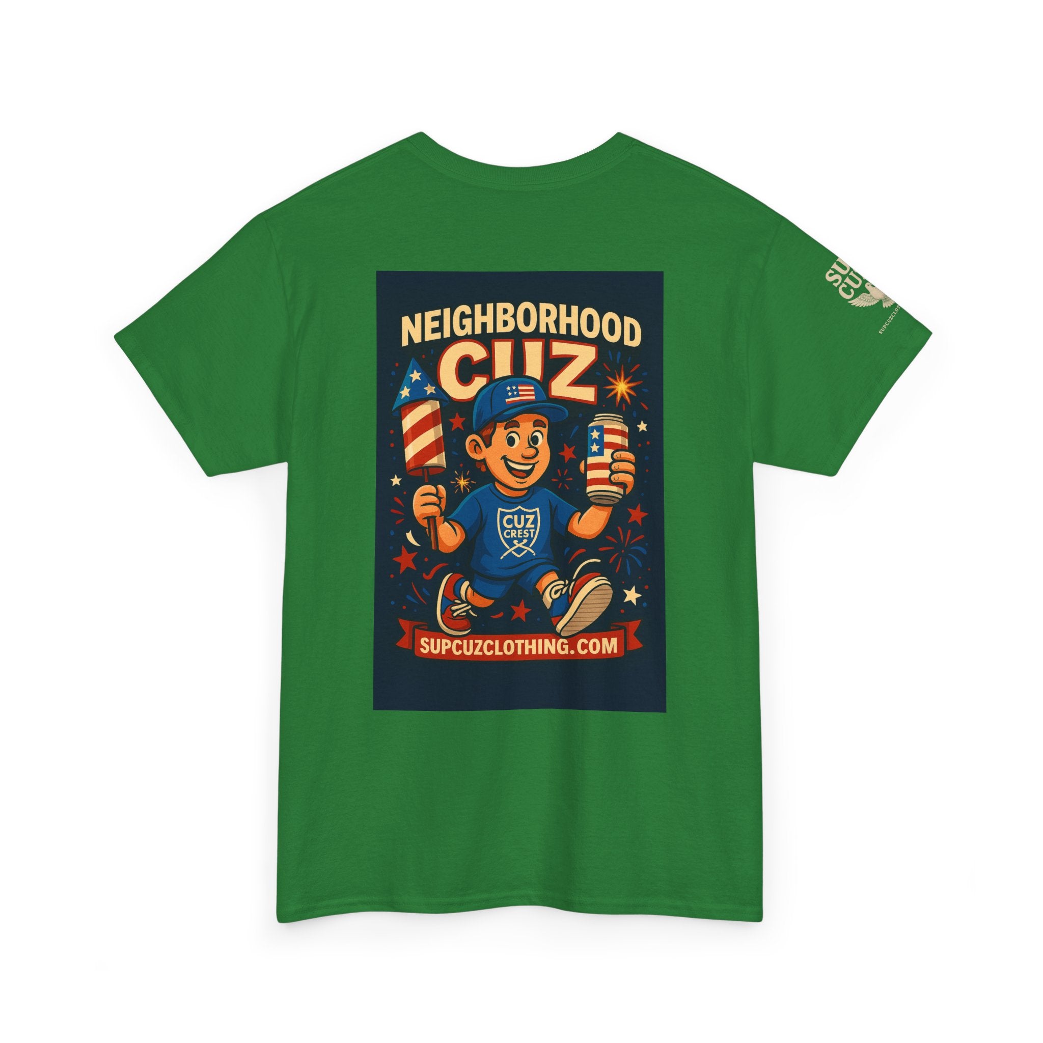 4th of July Launch Tee 5/6 - Unisex Heavy Cotton Tee