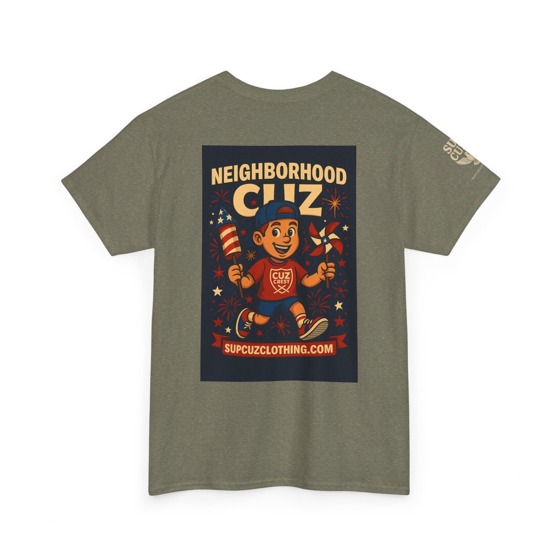 4th of July Launch Tee 6/6 - Unisex Heavy Cotton Tee