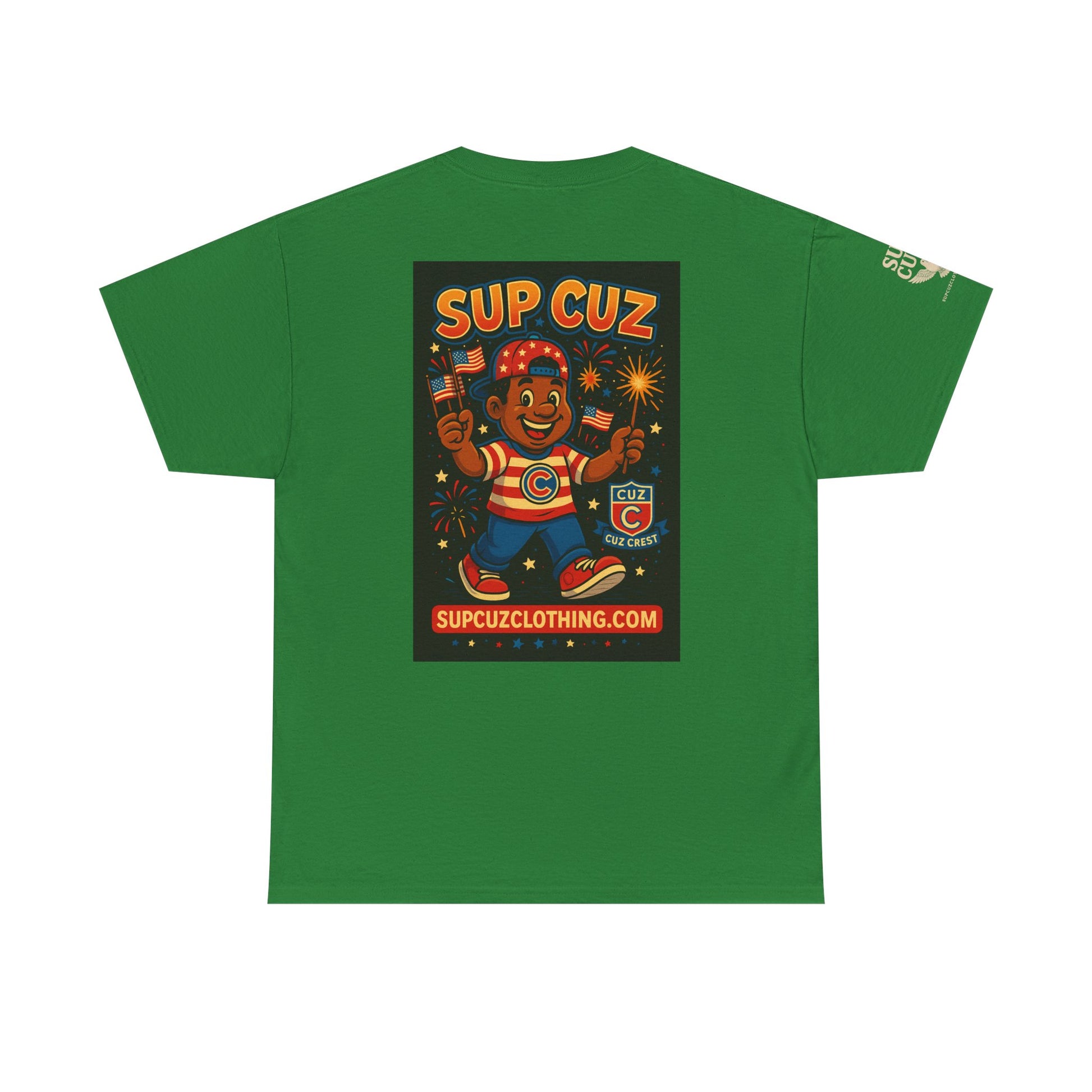 4th of July Launch Tee 3/6 - Unisex Heavy Cotton Tee