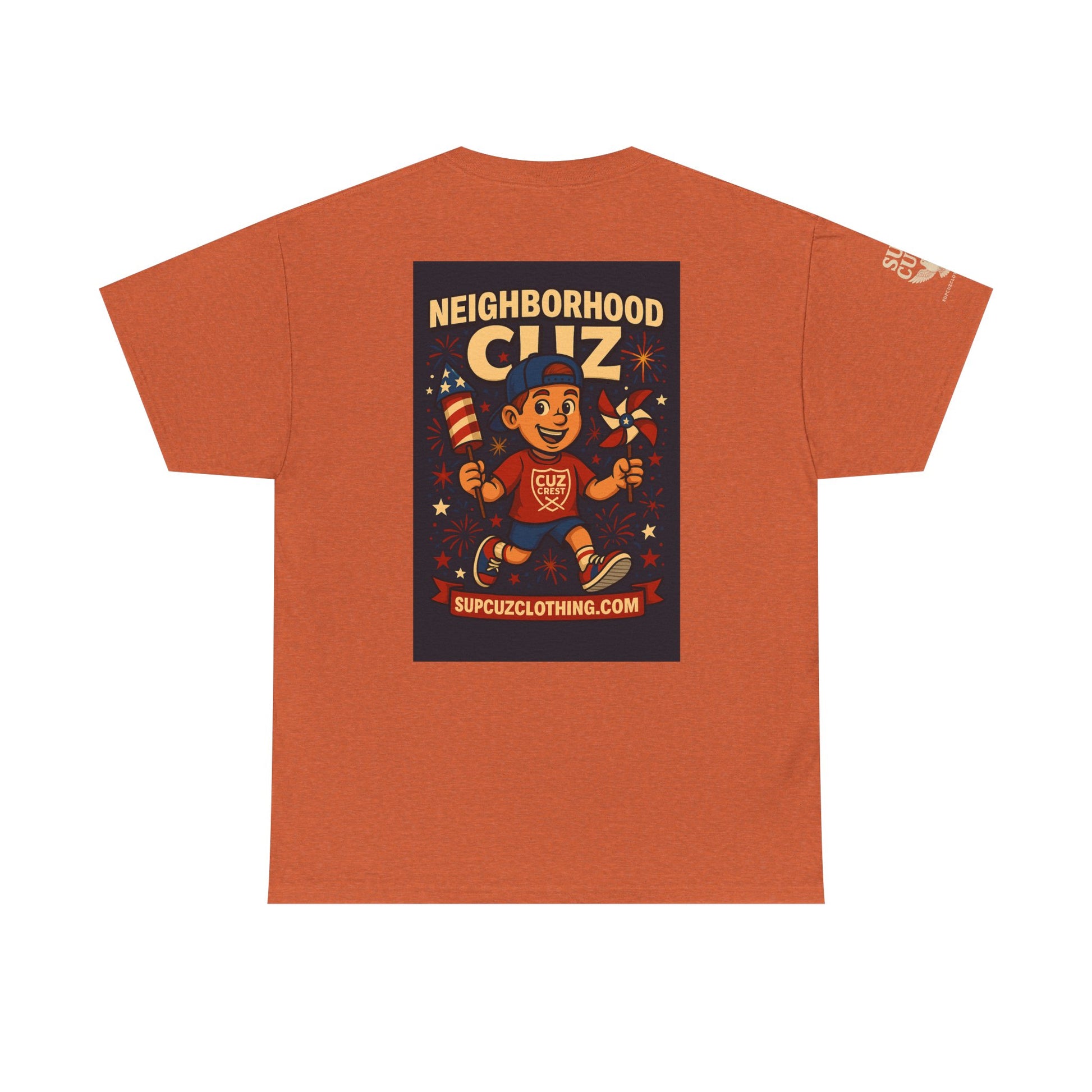 4th of July Launch Tee 6/6 - Unisex Heavy Cotton Tee