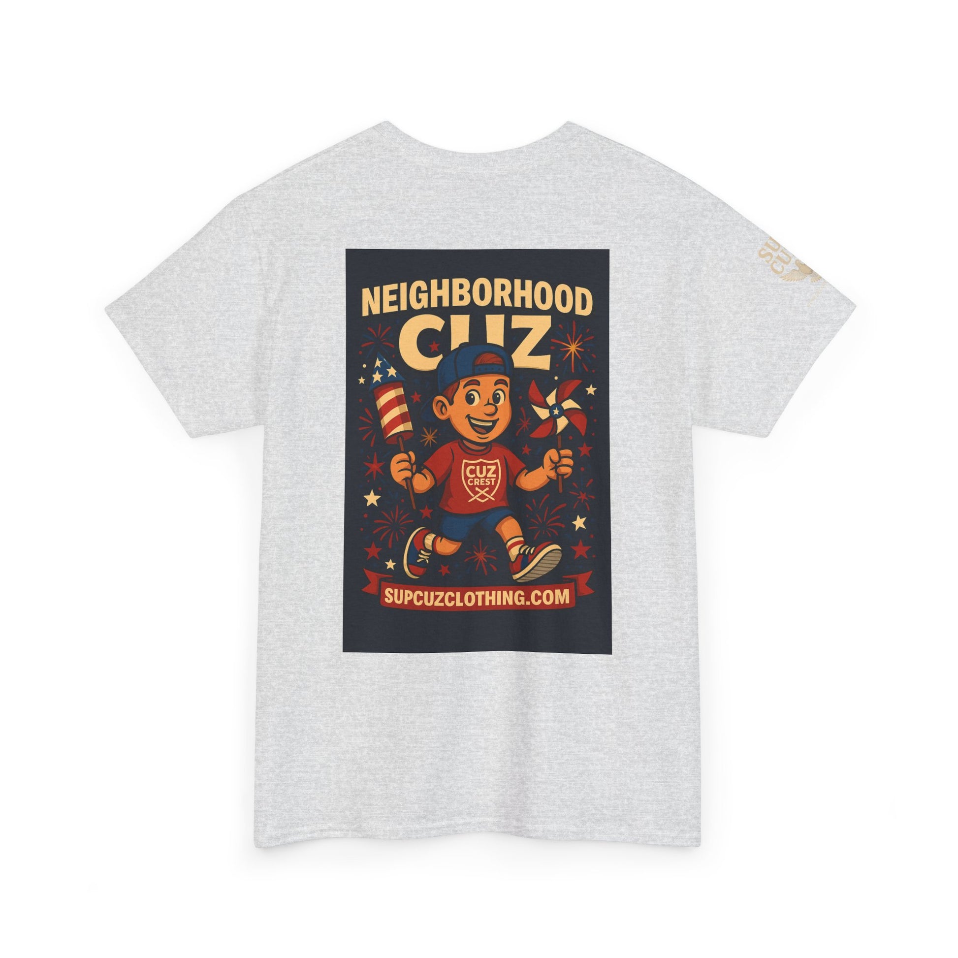 4th of July Launch Tee 6/6 - Unisex Heavy Cotton Tee