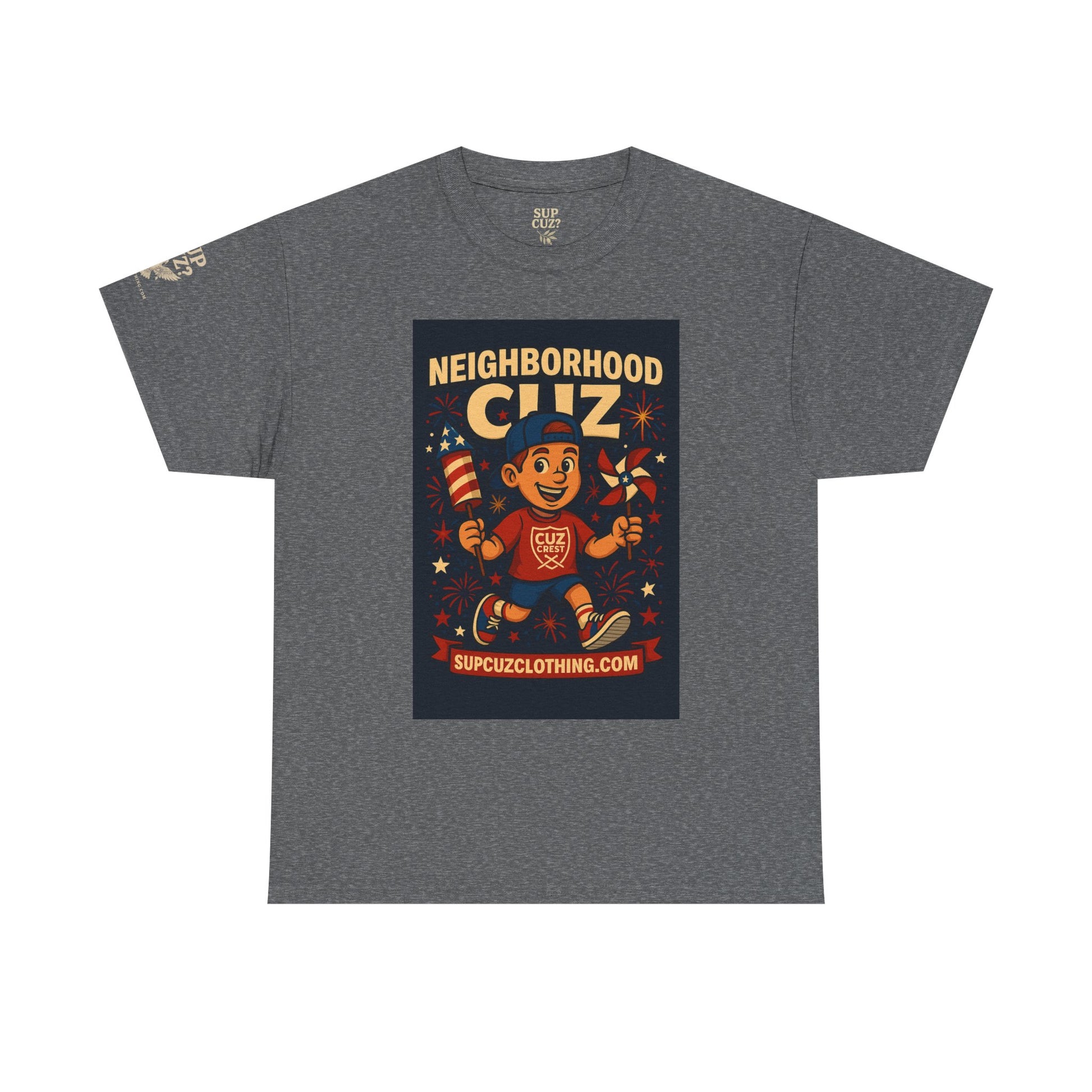 4th of July Launch Tee 6/6 - Unisex Heavy Cotton Tee