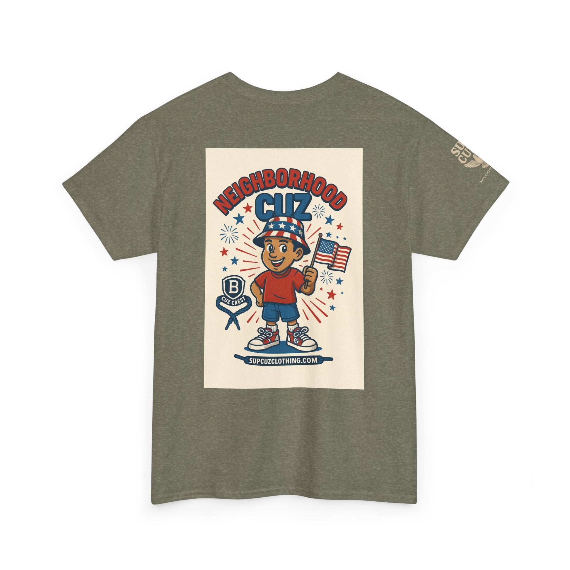 4th of July Launch Tee 4/6 - Unisex Heavy Cotton Tee