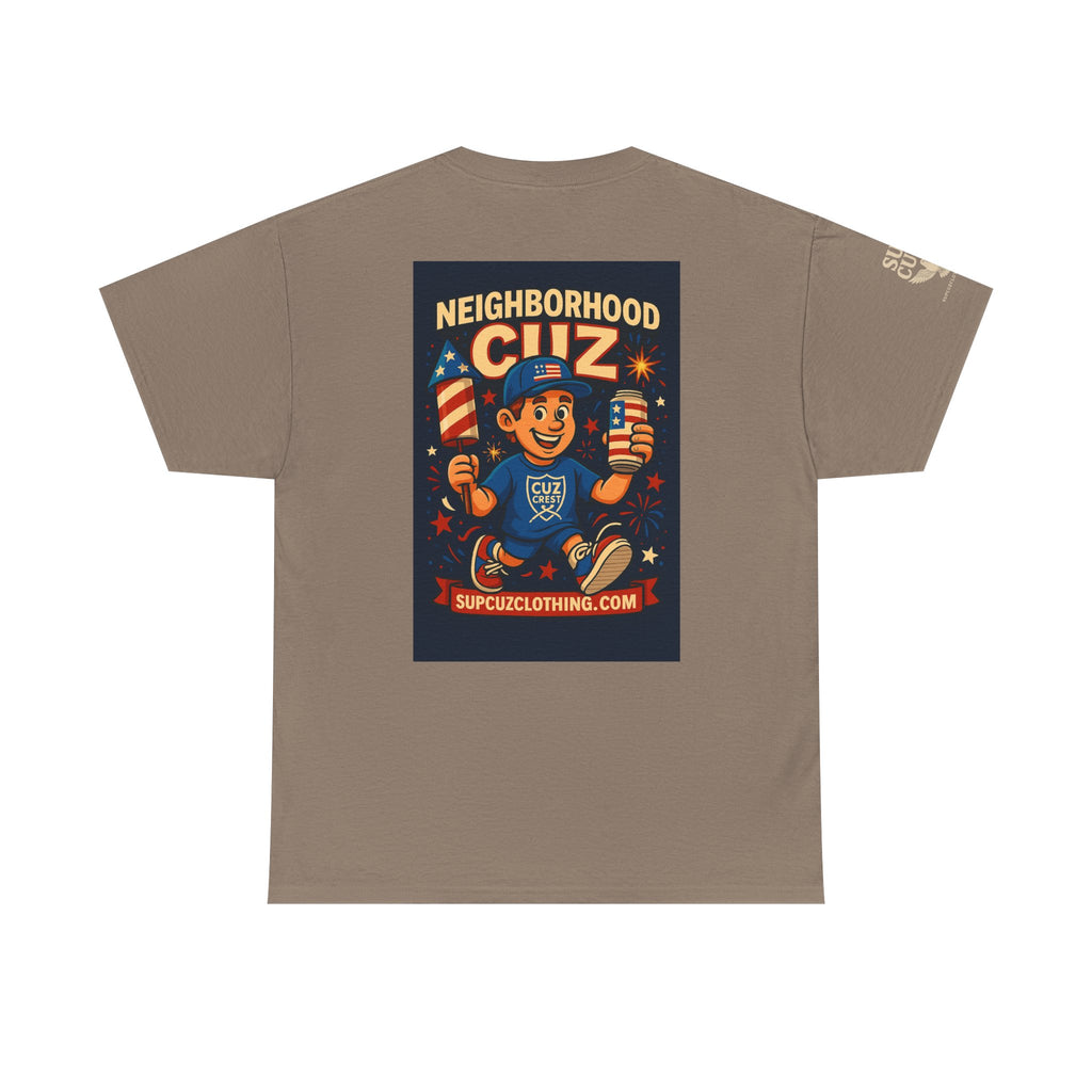4th of July Launch Tee 5/6 - Unisex Heavy Cotton Tee