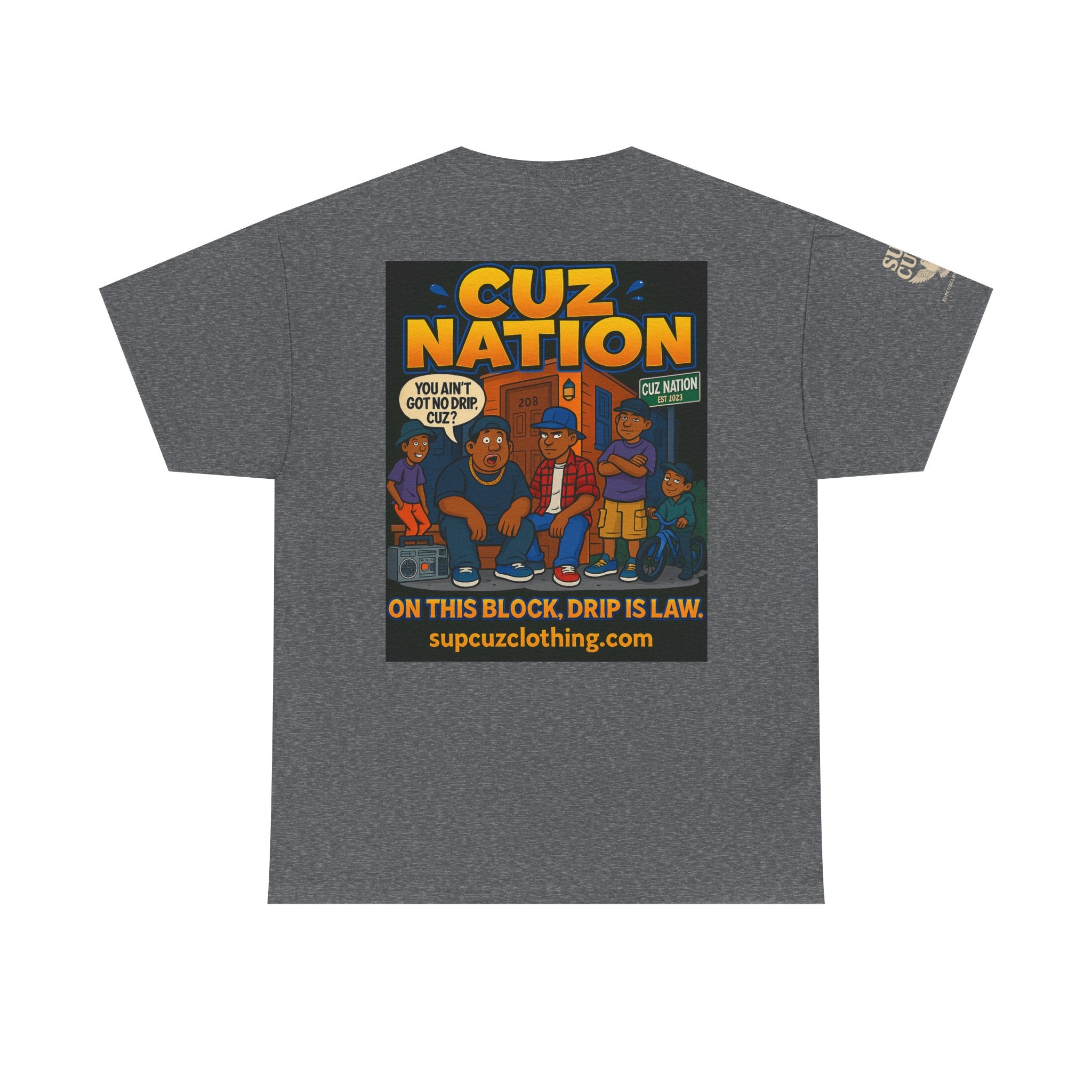 Cuz Nation - Unisex Heavy Cotton Tee