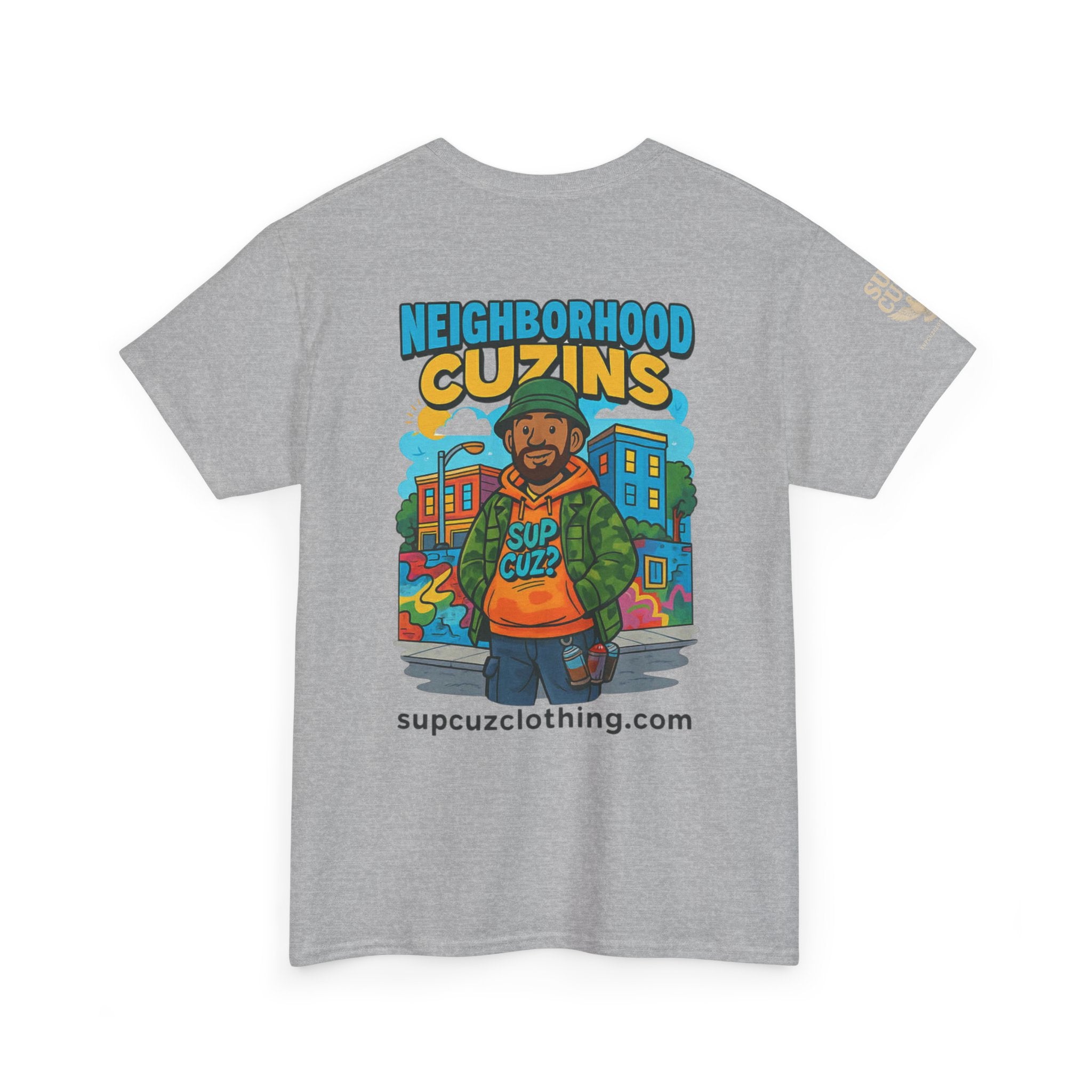 Neighborhood Cuzins -  Unisex Heavy Cotton Tee