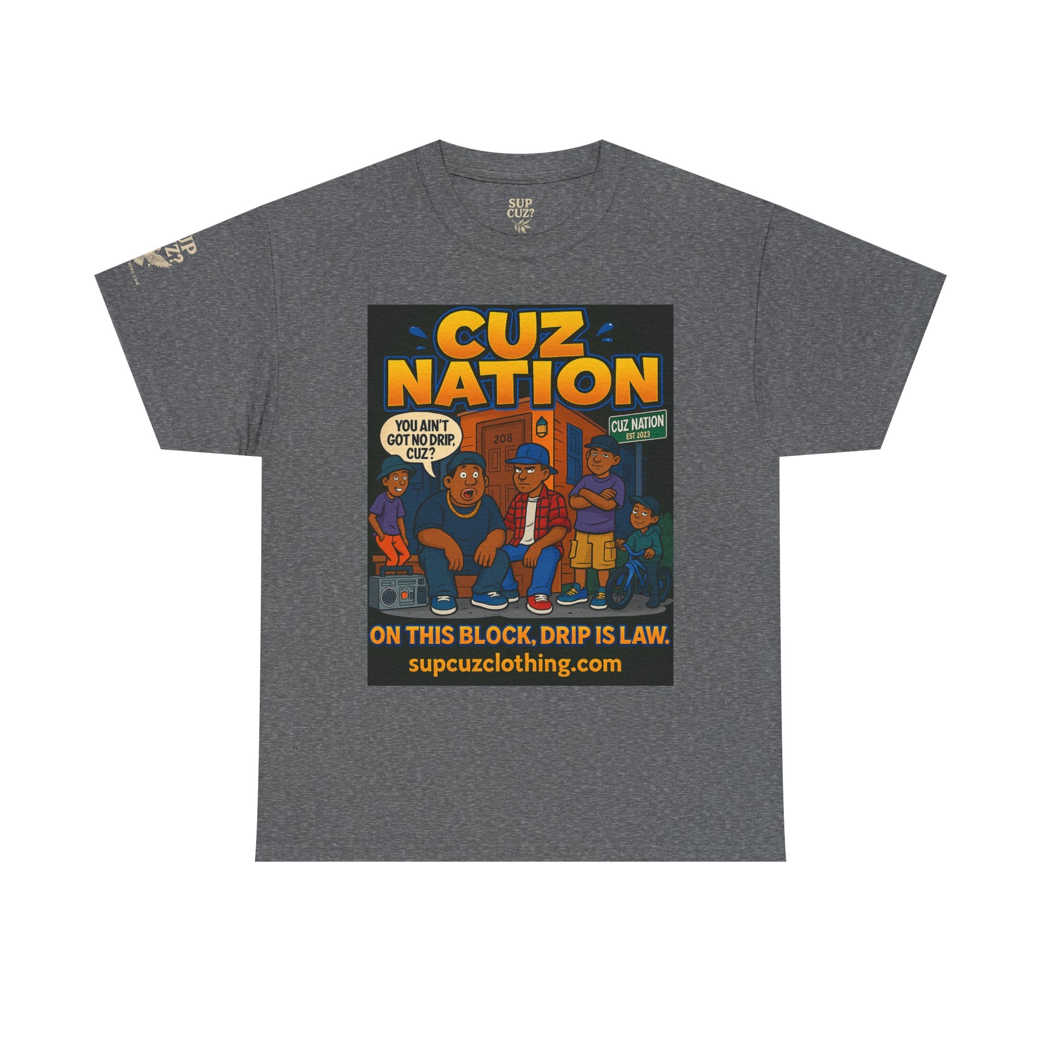 Cuz Nation - Unisex Heavy Cotton Tee