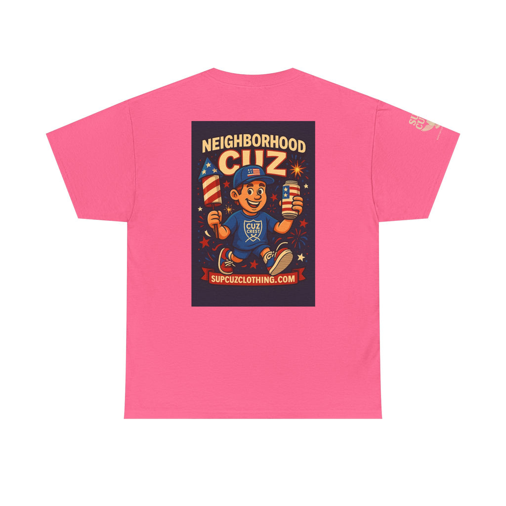 4th of July Launch Tee 5/6 - Unisex Heavy Cotton Tee