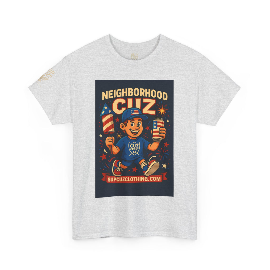 4th of July Launch Tee 5/6 - Unisex Heavy Cotton Tee