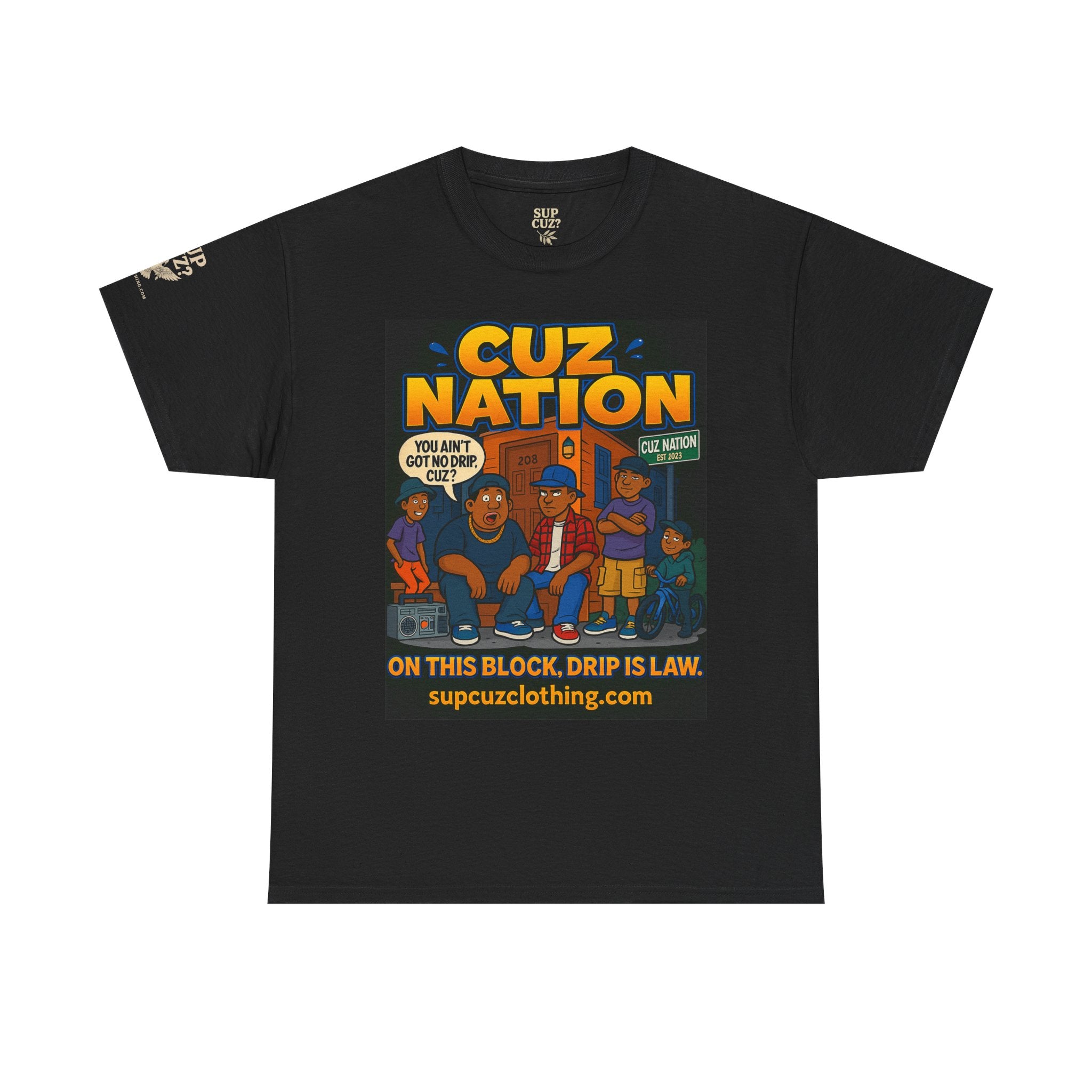 Cuz Nation - Unisex Heavy Cotton Tee